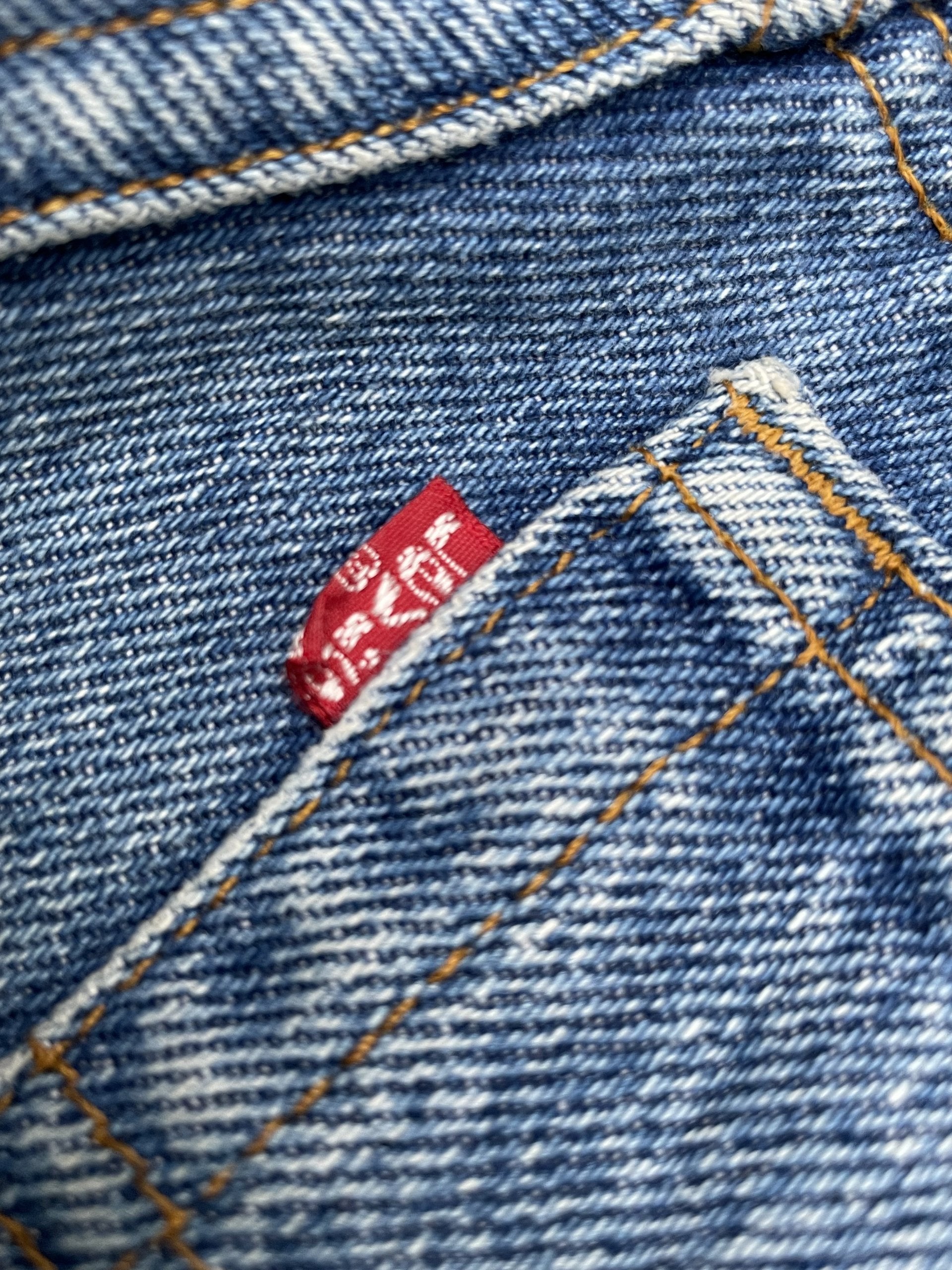 Vintage Levi’s 505 e 1987 Usa Aging Faded Stone Wash