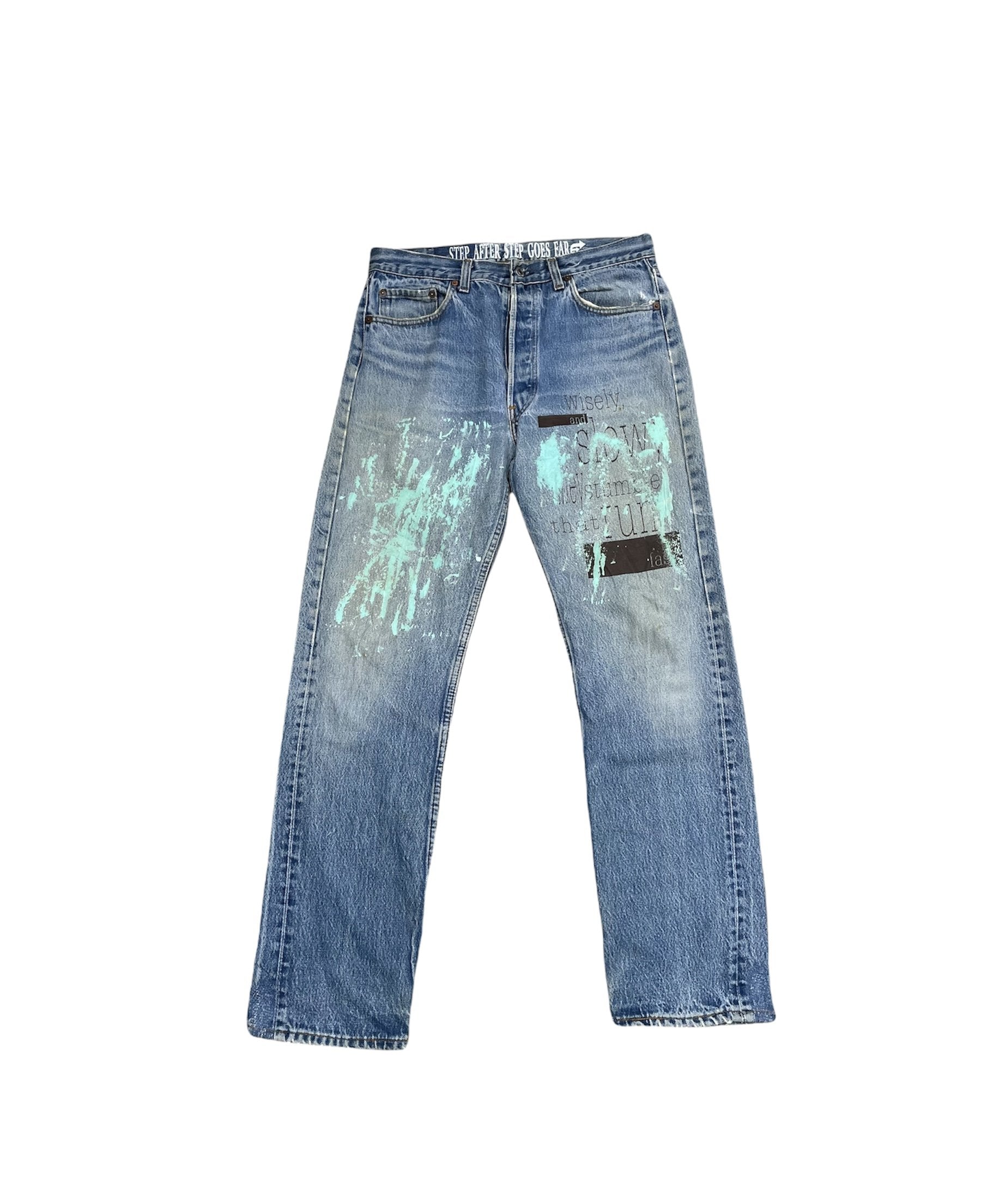 Vintage Levi’s 501 e 1988 Usa x Optimist Custom Denim