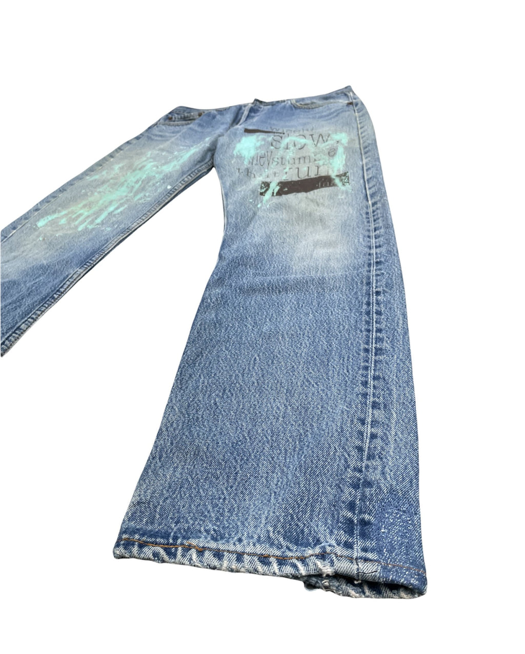 Vintage Levi’s 501 e 1988 Usa x Optimist Custom Denim
