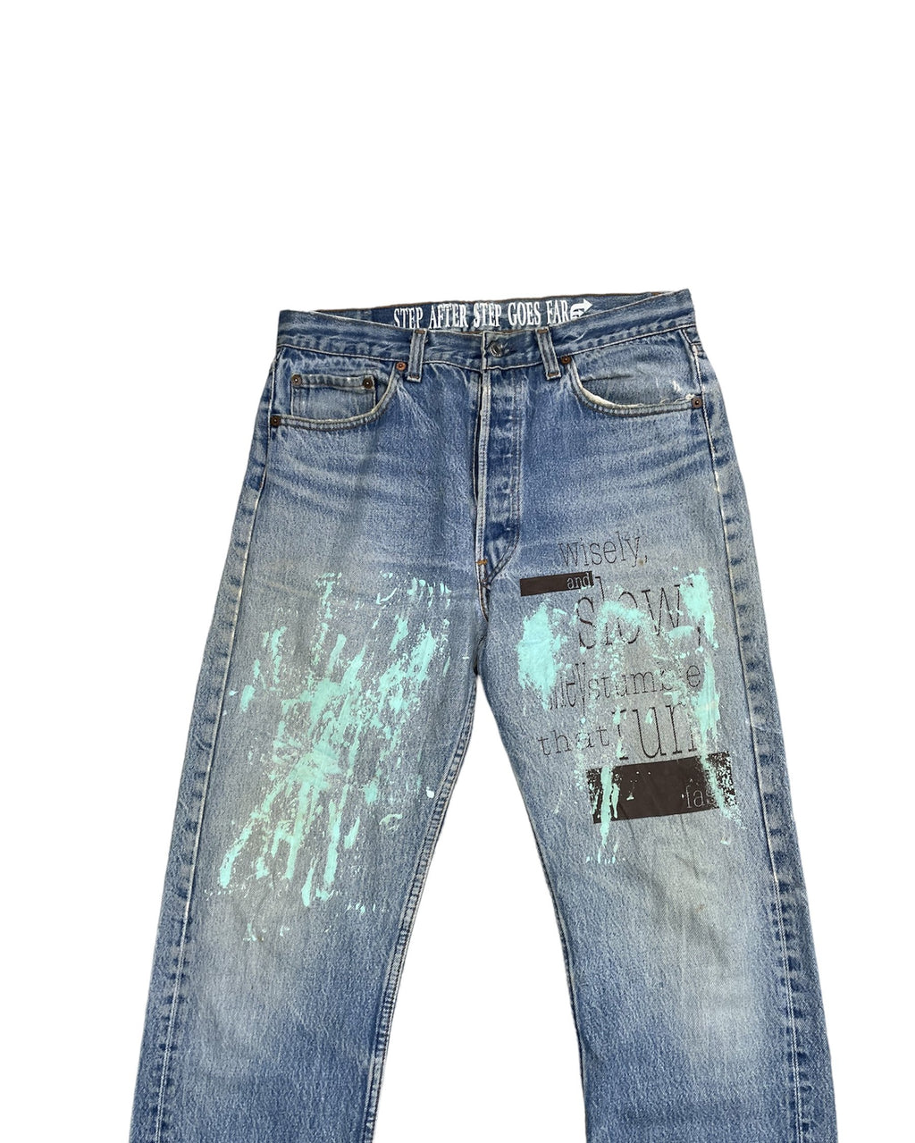 Vintage Levi’s 501 e 1988 Usa x Optimist Custom Denim
