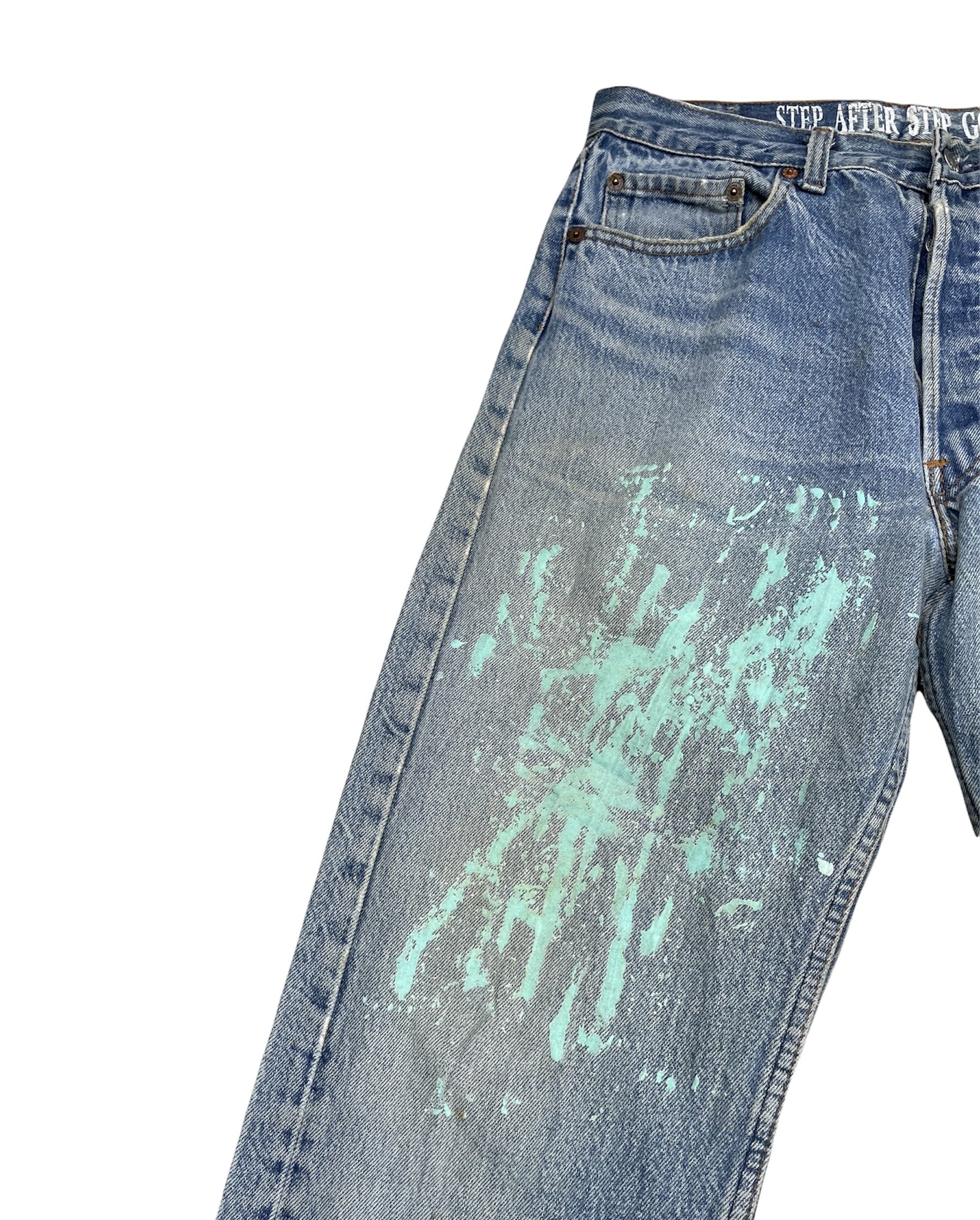 Vintage Levi’s 501 e 1988 Usa x Optimist Custom Denim