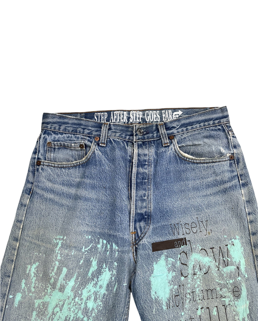 Vintage Levi’s 501 e 1988 Usa x Optimist Custom Denim