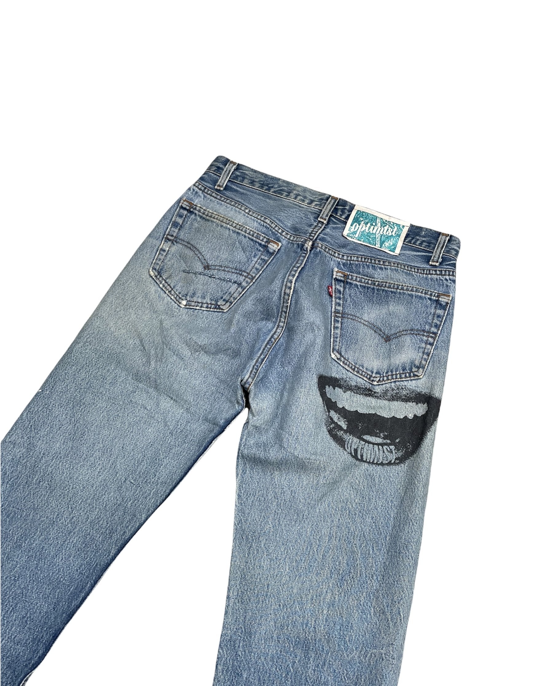 Vintage Levi’s 501 e 1988 Usa x Optimist Custom Denim