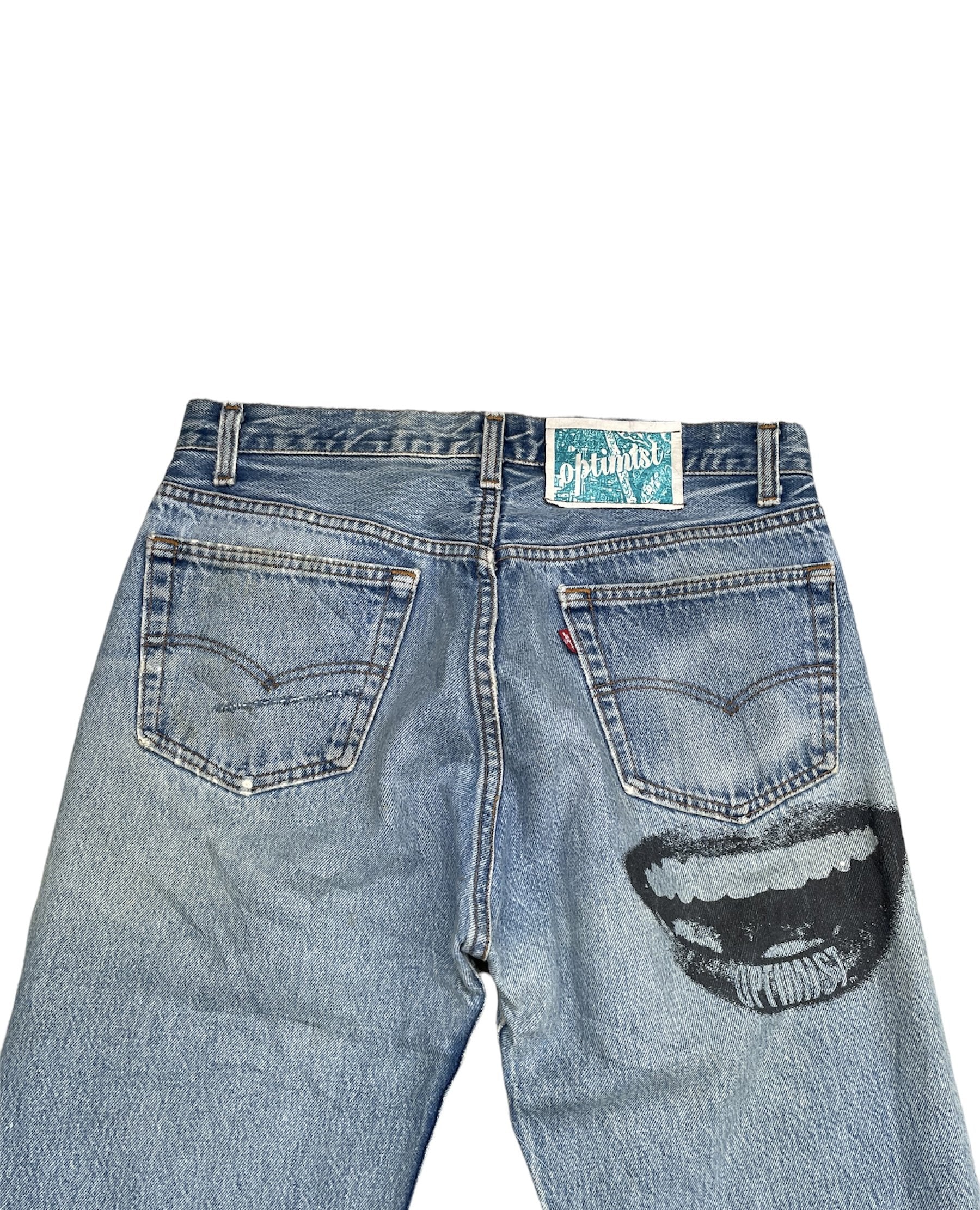 Vintage Levi’s 501 e 1988 Usa x Optimist Custom Denim