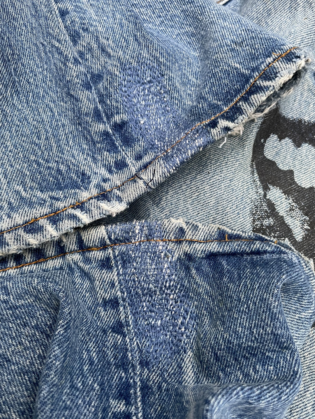 Vintage Levi’s 501 e 1988 Usa x Optimist Custom Denim