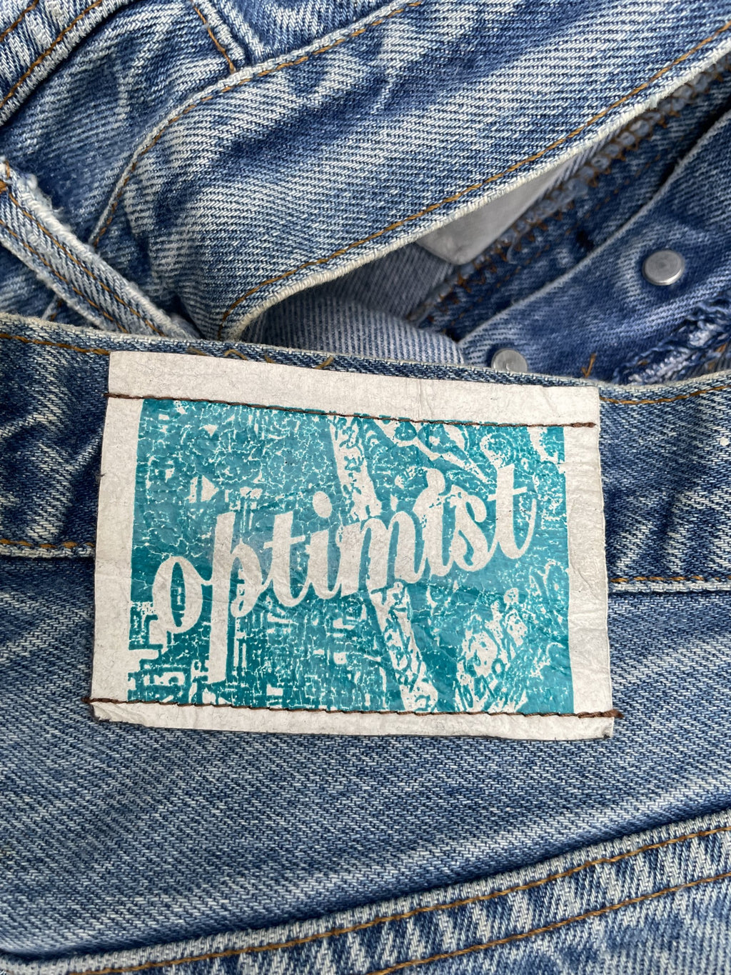 Vintage Levi’s 501 e 1988 Usa x Optimist Custom Denim