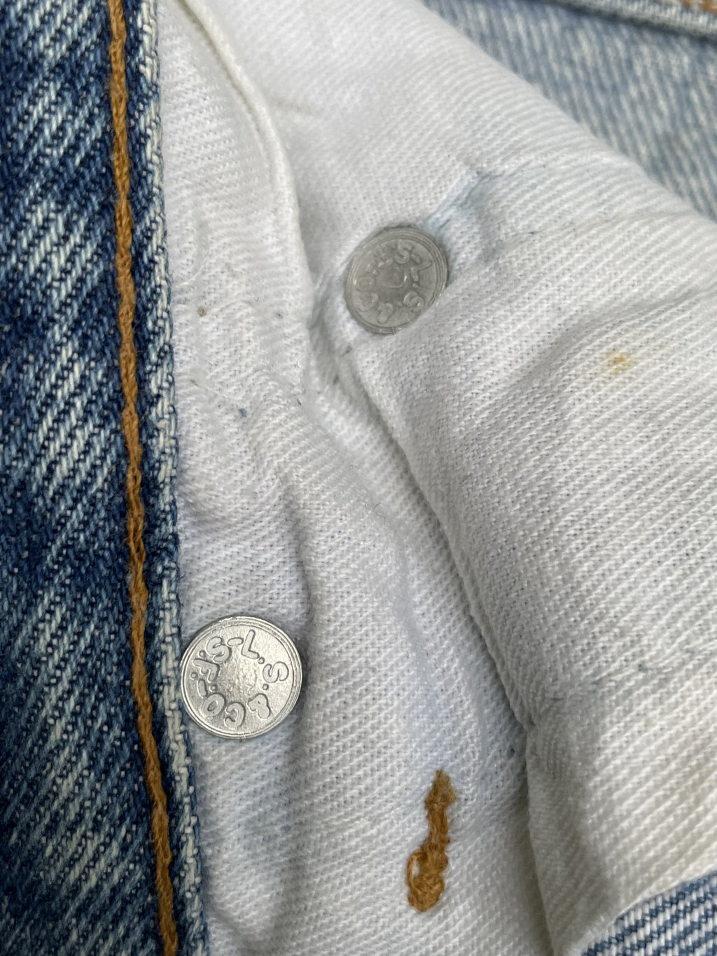 Vintage Levi’s 501 e 1988 Usa x Optimist Custom Denim