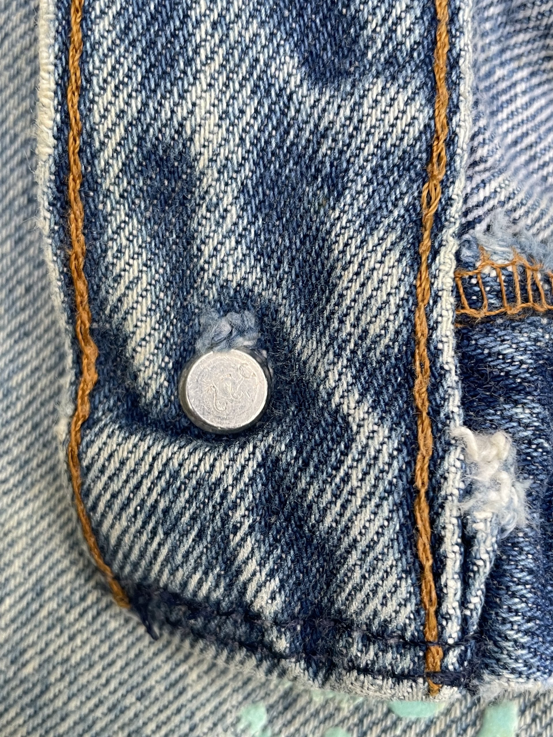 Vintage Levi’s 501 e 1988 Usa x Optimist Custom Denim