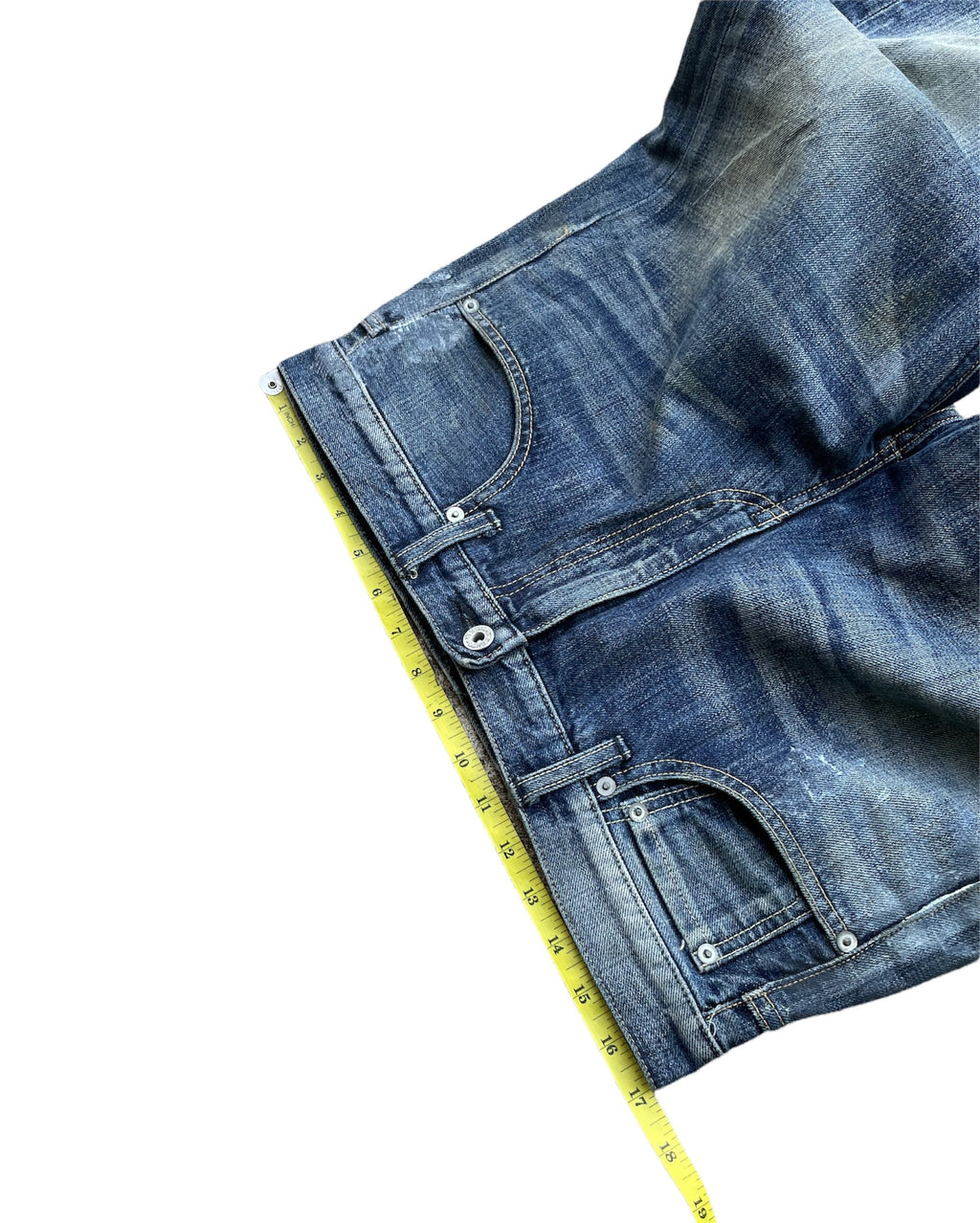 Vintage Fundamental Japan Aging Wash Denim