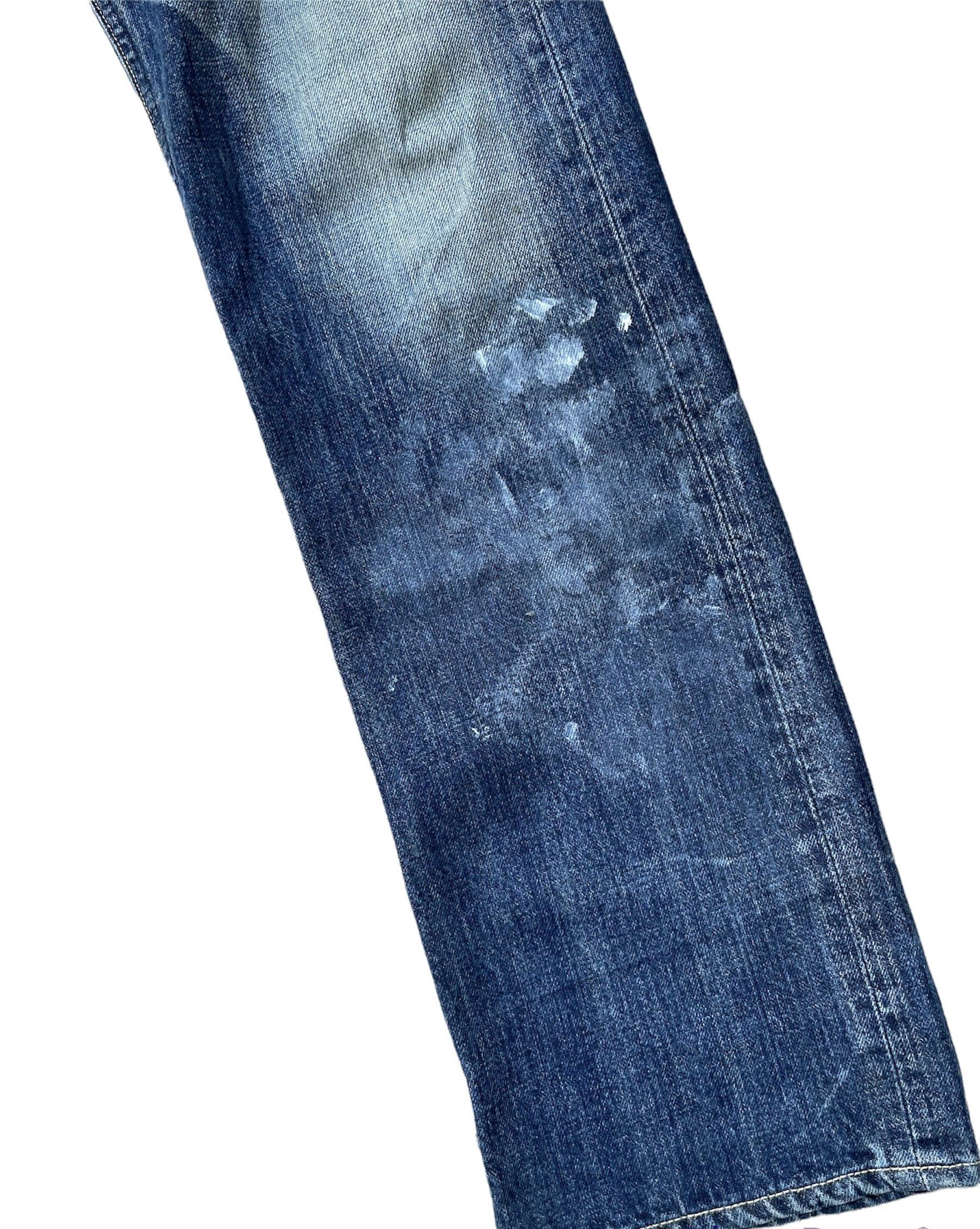 Vintage Fundamental Japan Aging Wash Denim
