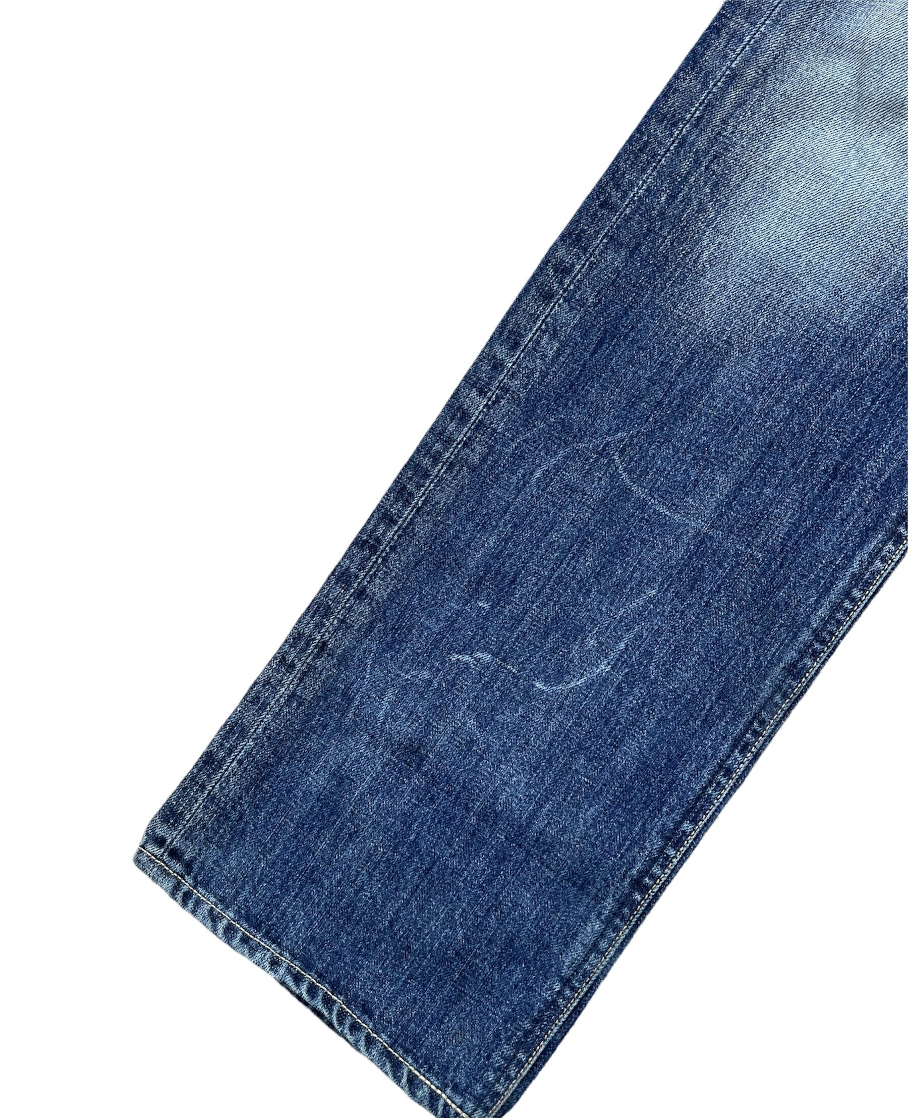 Vintage Fundamental Japan Aging Wash Denim