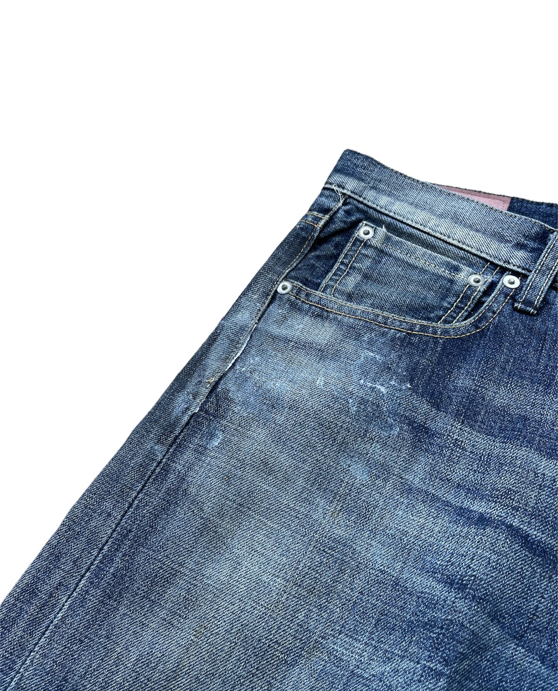 Vintage Fundamental Japan Aging Wash Denim