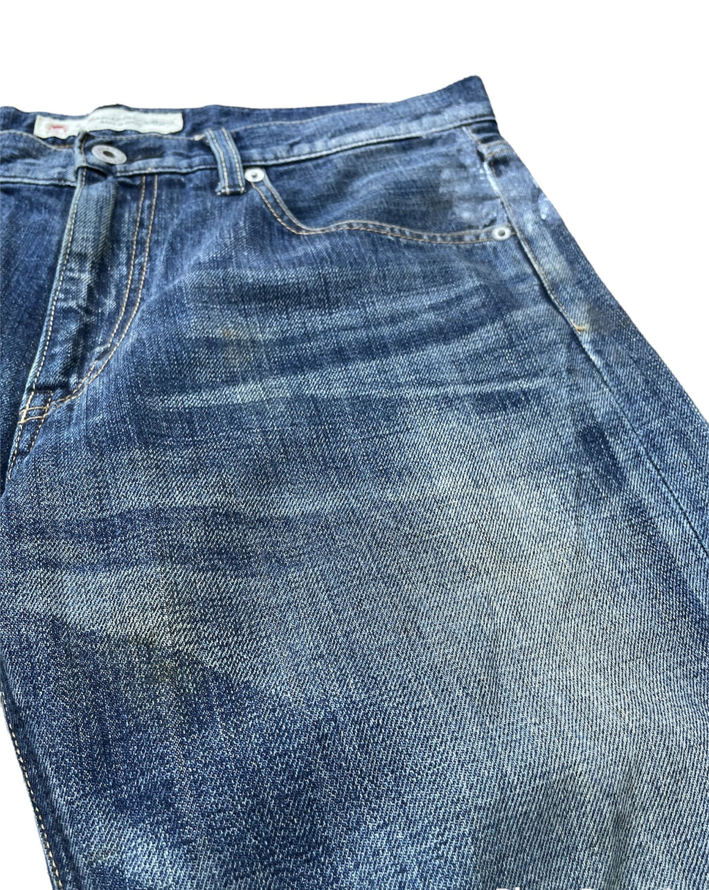 Vintage Fundamental Japan Aging Wash Denim