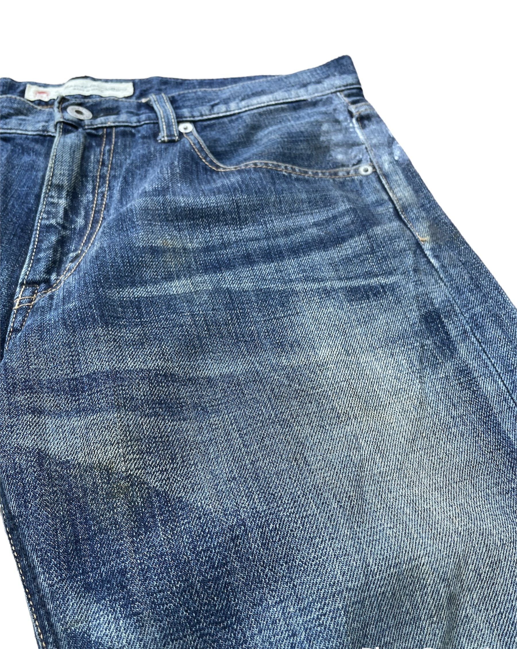 Vintage Fundamental Japan Aging Wash Denim