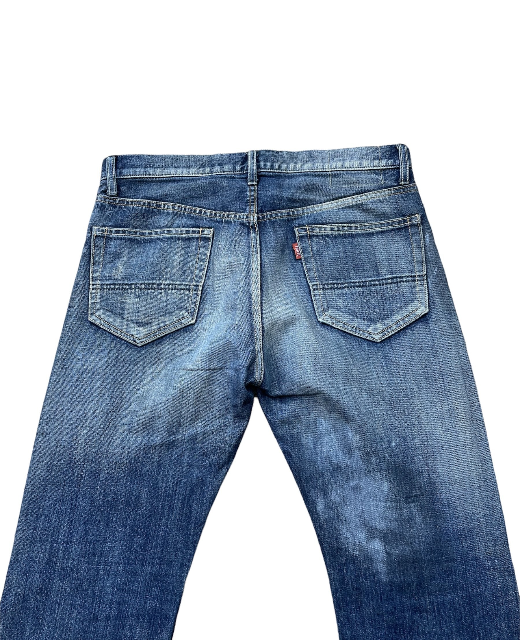 Vintage Fundamental Japan Aging Wash Denim