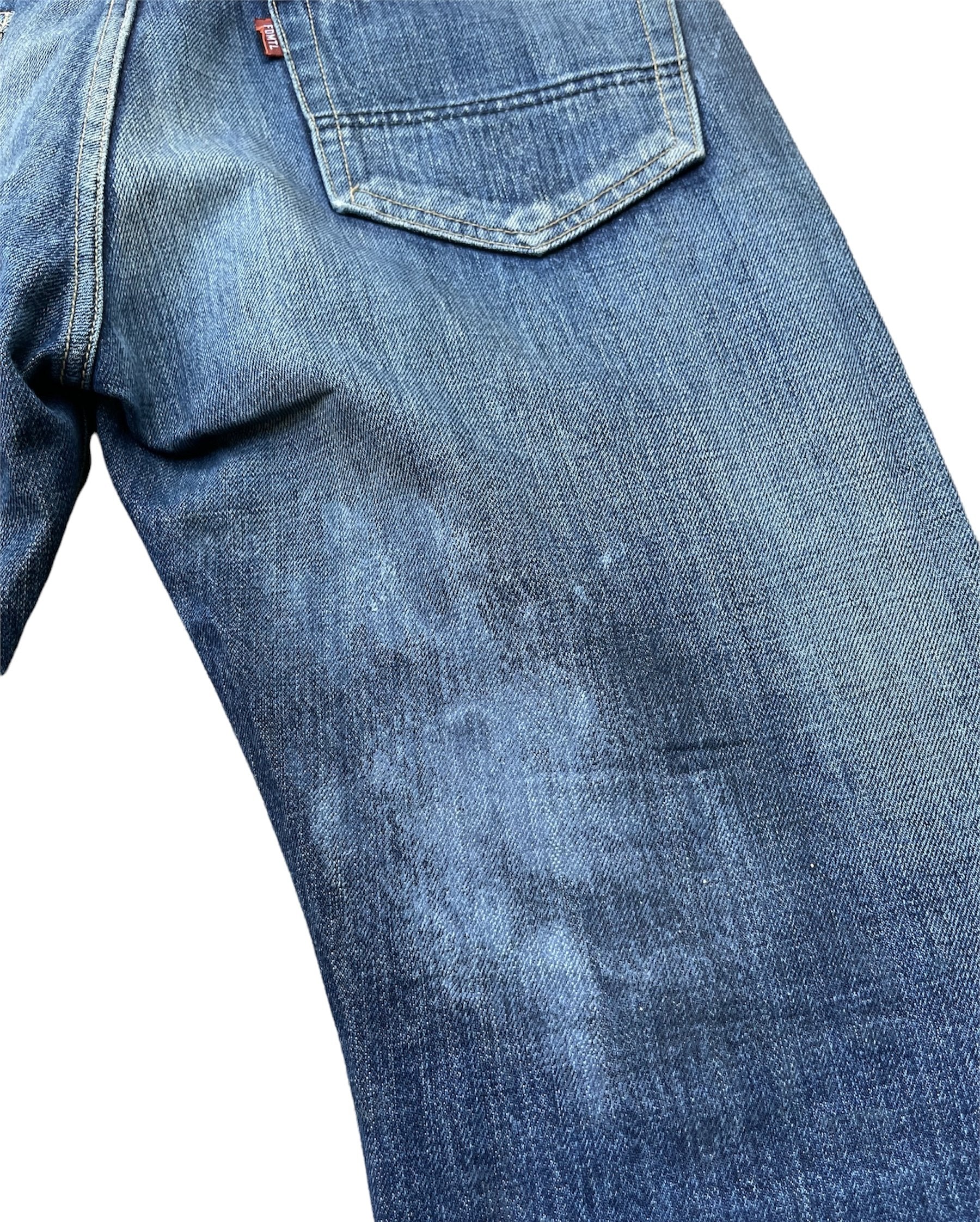 Vintage Fundamental Japan Aging Wash Denim