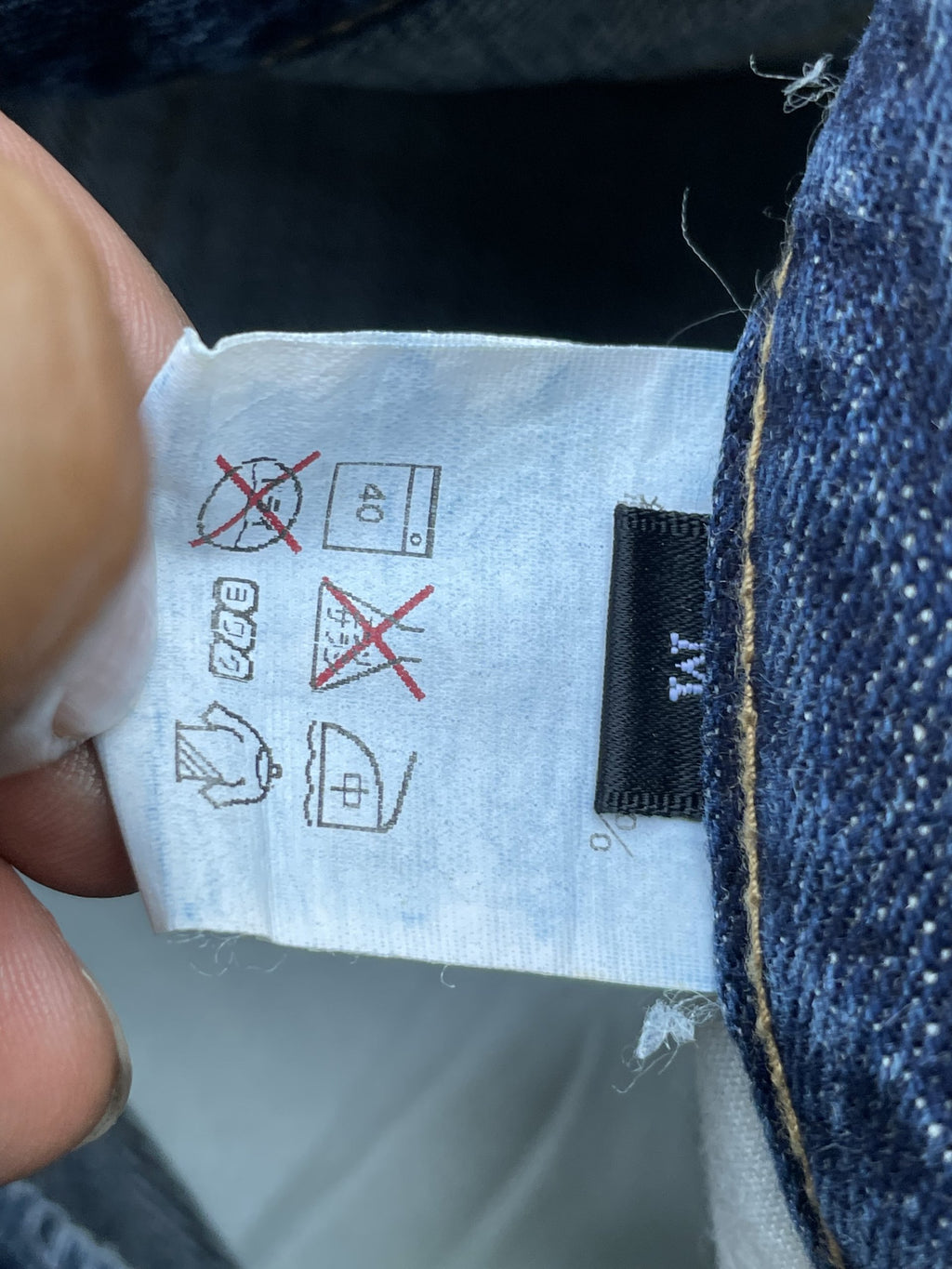 Vintage Fundamental Japan Aging Wash Denim