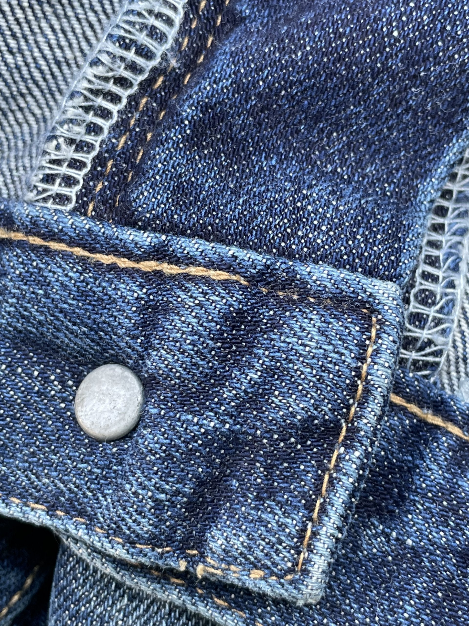 Vintage Fundamental Japan Aging Wash Denim