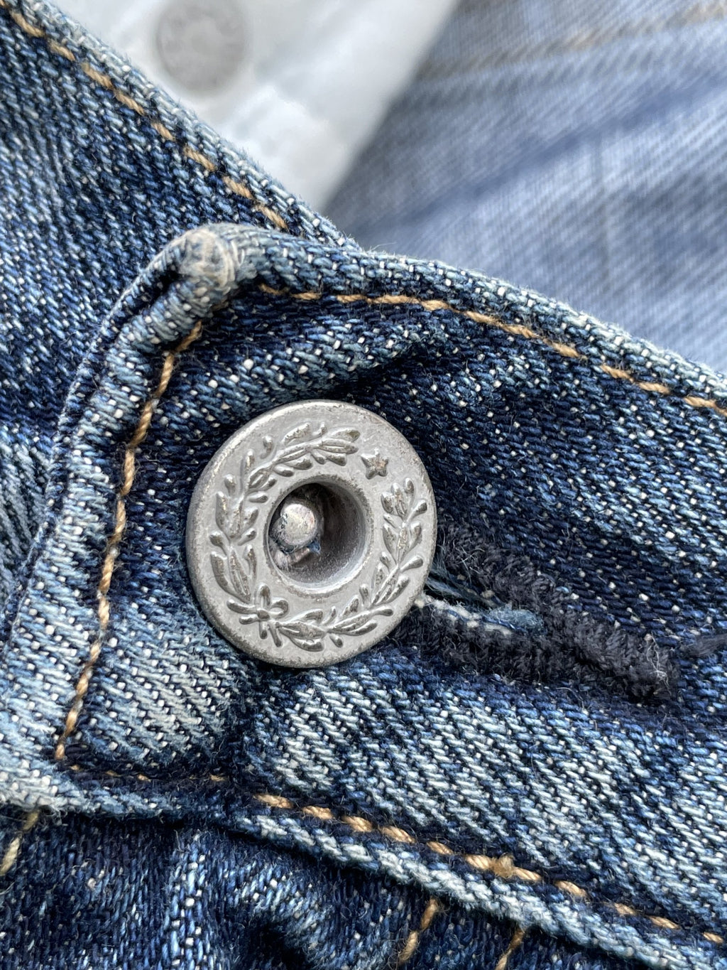 Vintage Fundamental Japan Aging Wash Denim