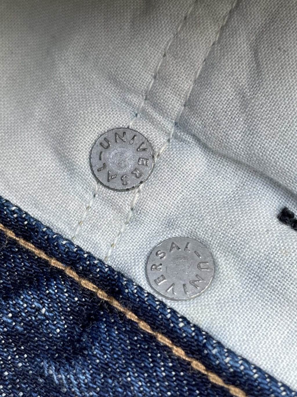 Vintage Fundamental Japan Aging Wash Denim
