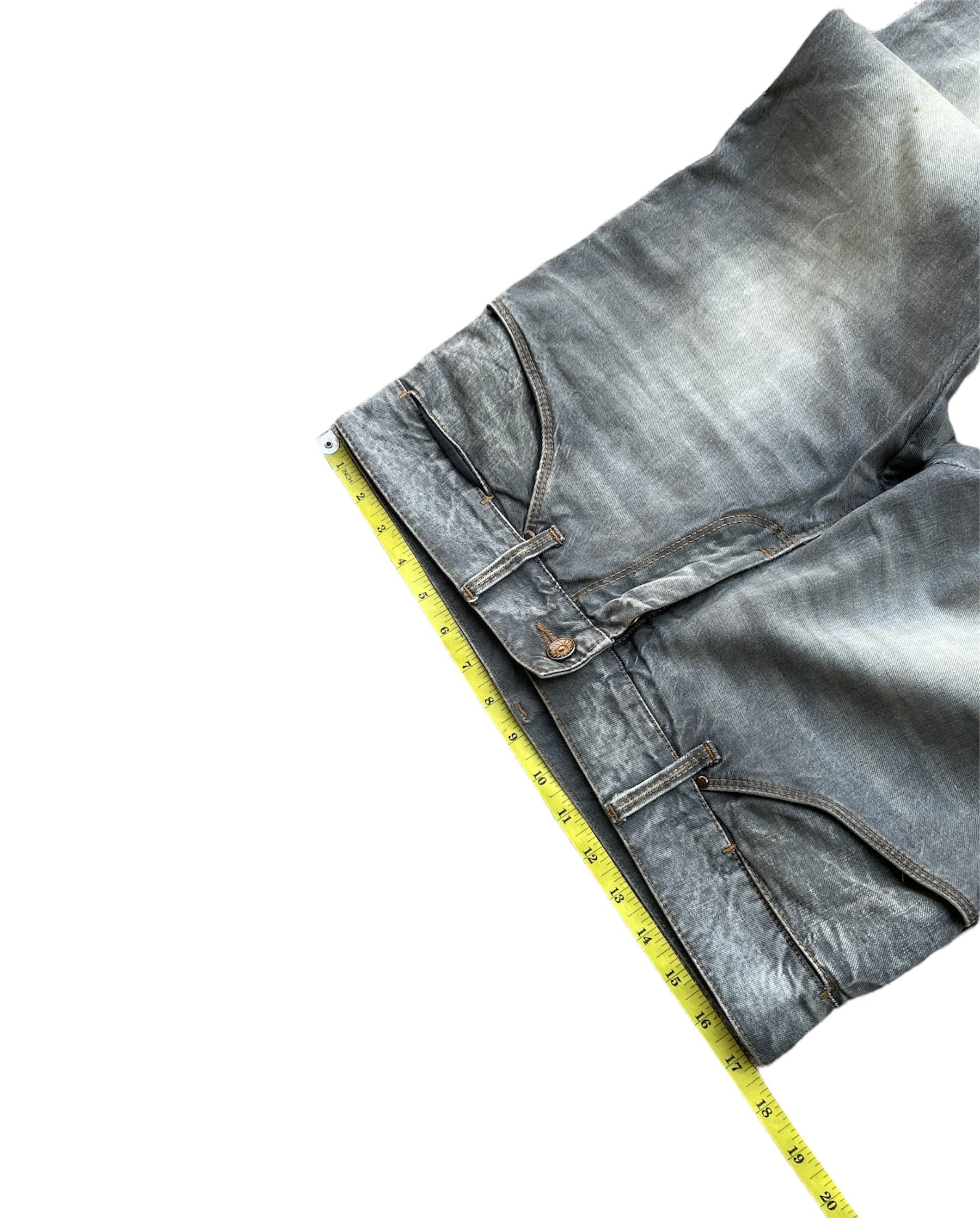 Vintage Dolce & Gabbana 14 Gold Aging Denim