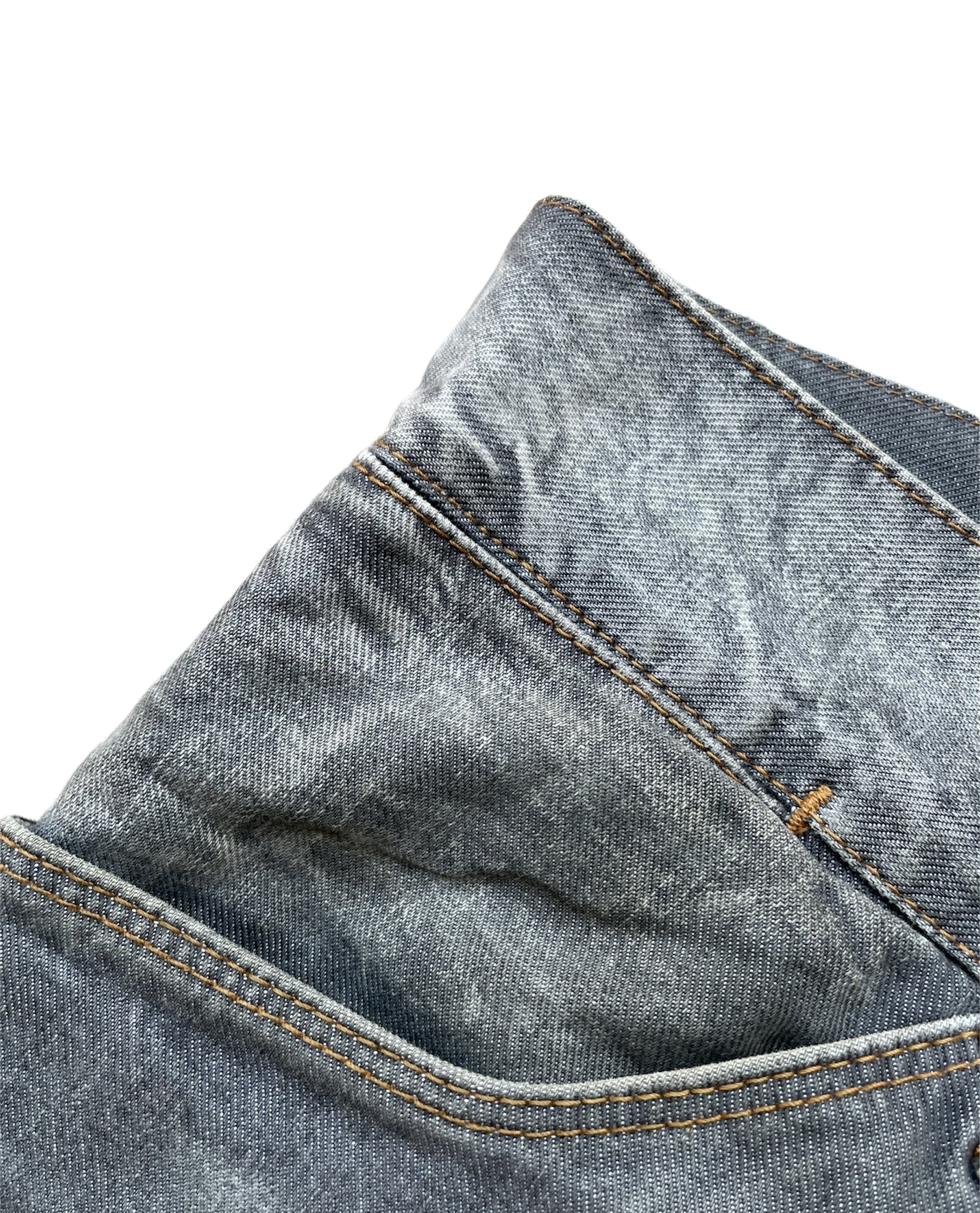 Vintage Dolce & Gabbana 14 Gold Aging Denim
