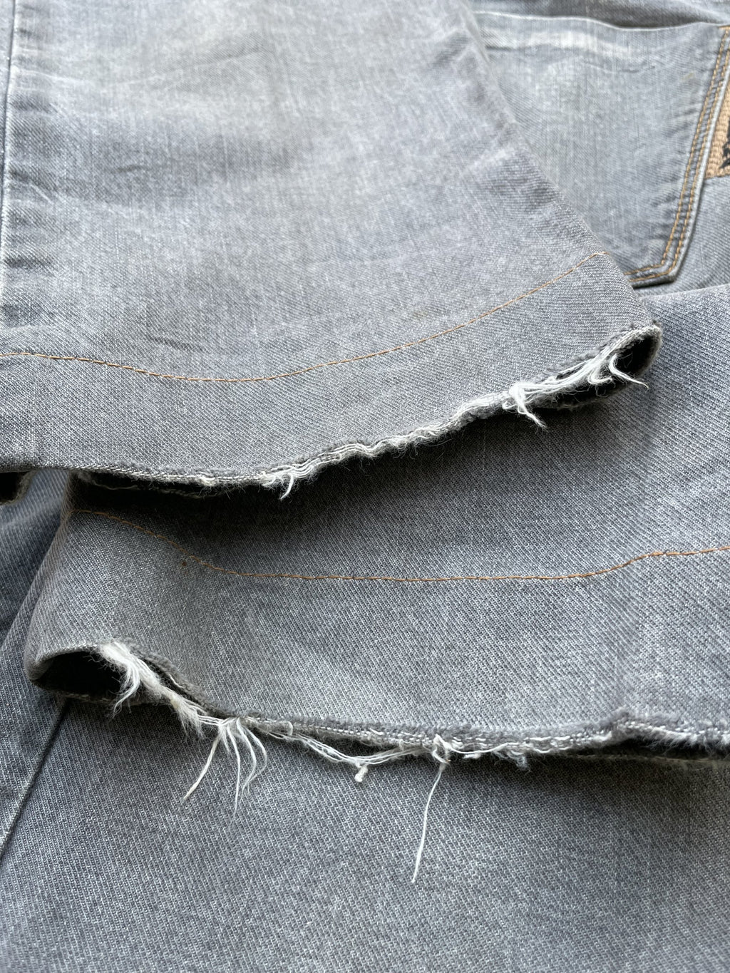 Vintage Dolce & Gabbana 14 Gold Aging Denim