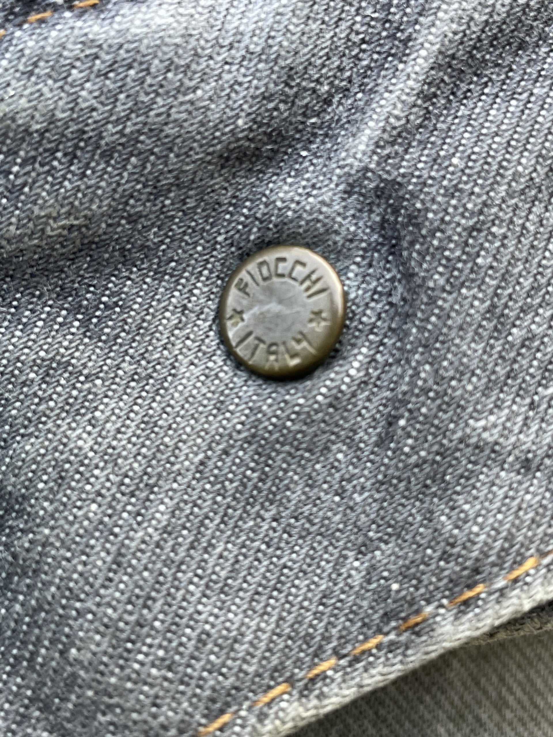 Vintage Dolce & Gabbana 14 Gold Aging Denim