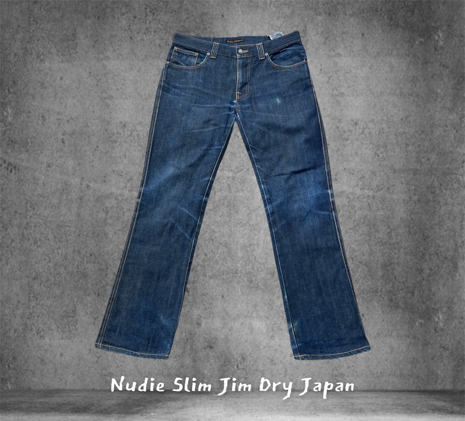 Vintage Nudie Slim Jim Dry Japan Denim