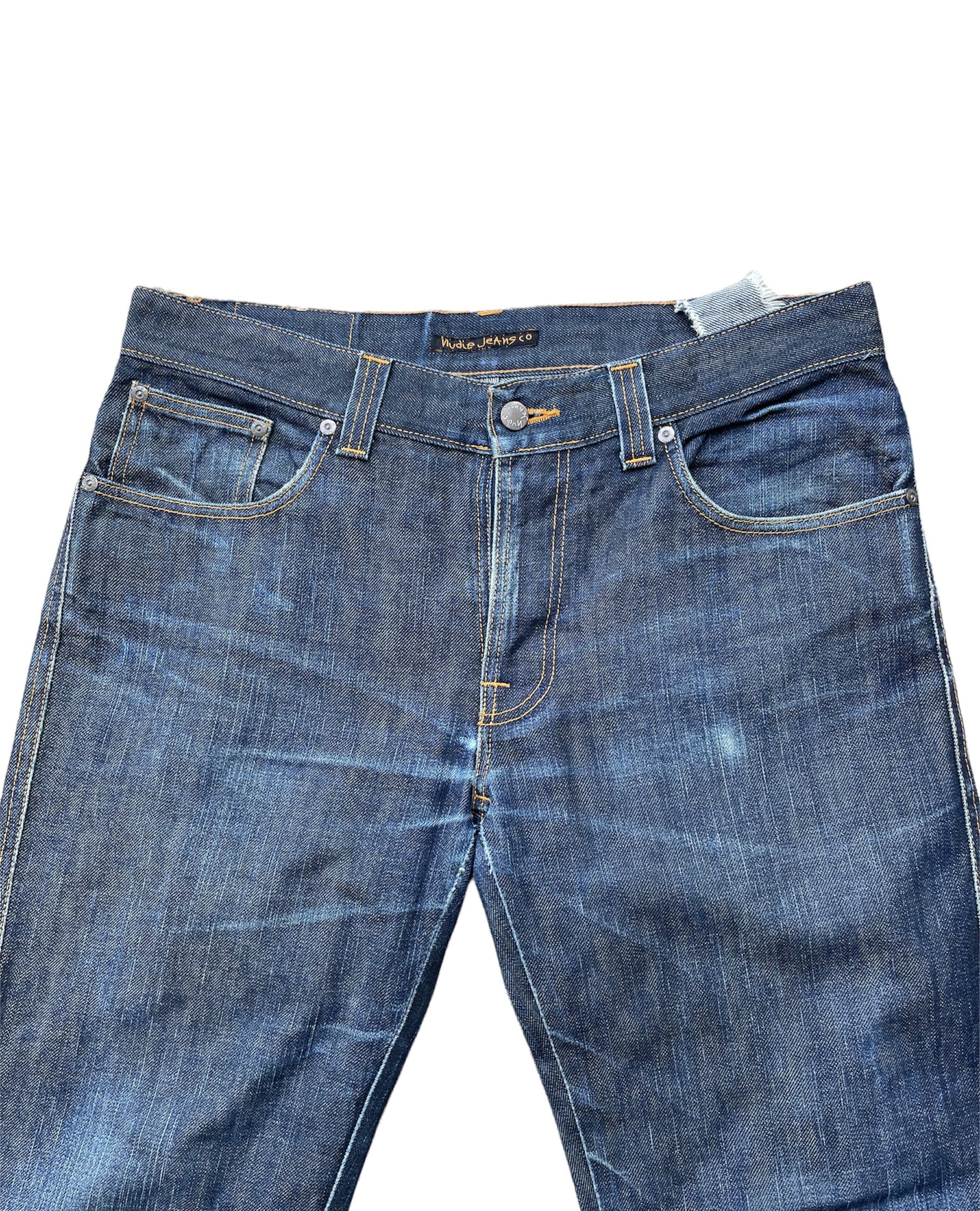 Vintage Nudie Slim Jim Dry Japan Denim
