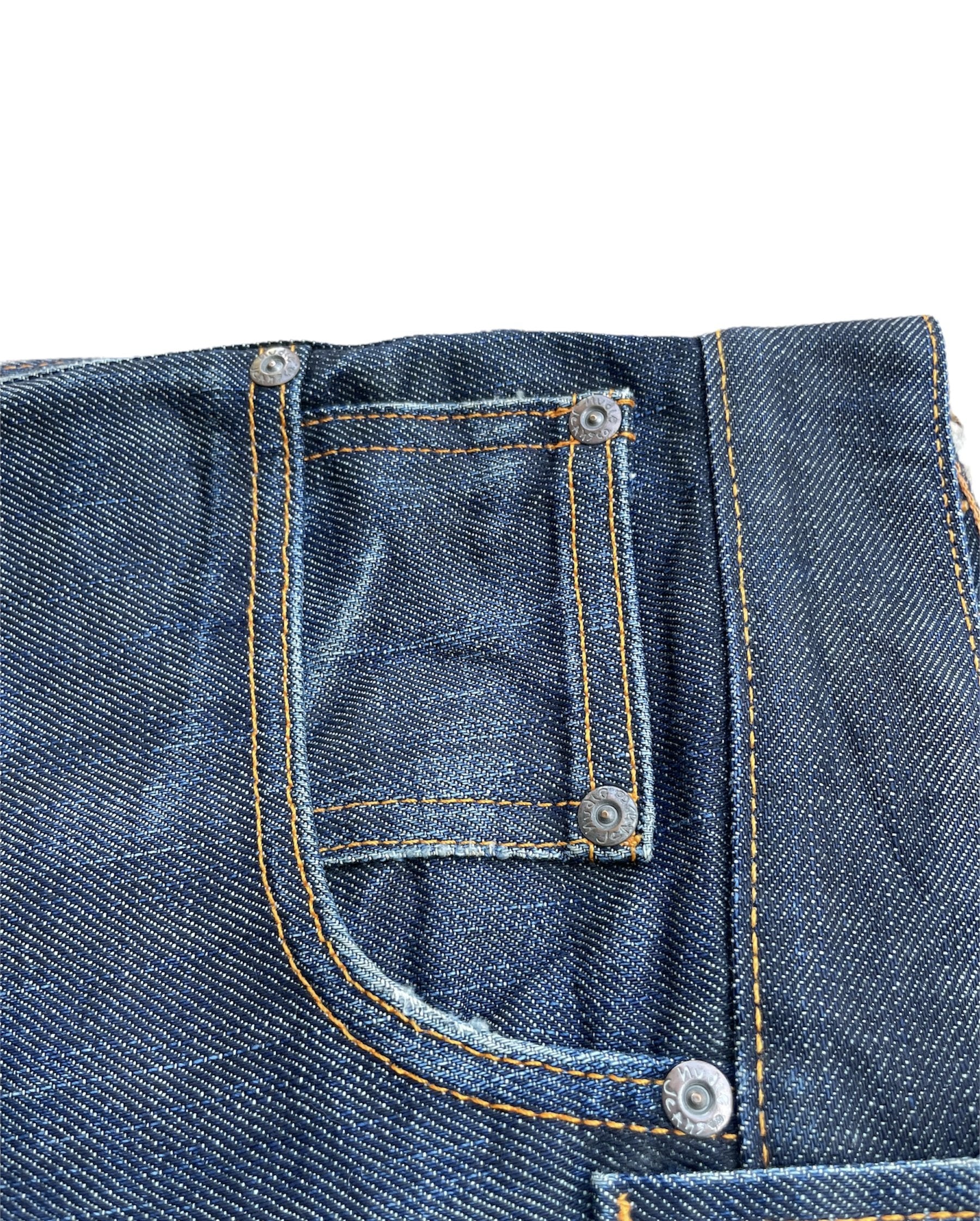 Vintage Nudie Slim Jim Dry Japan Denim