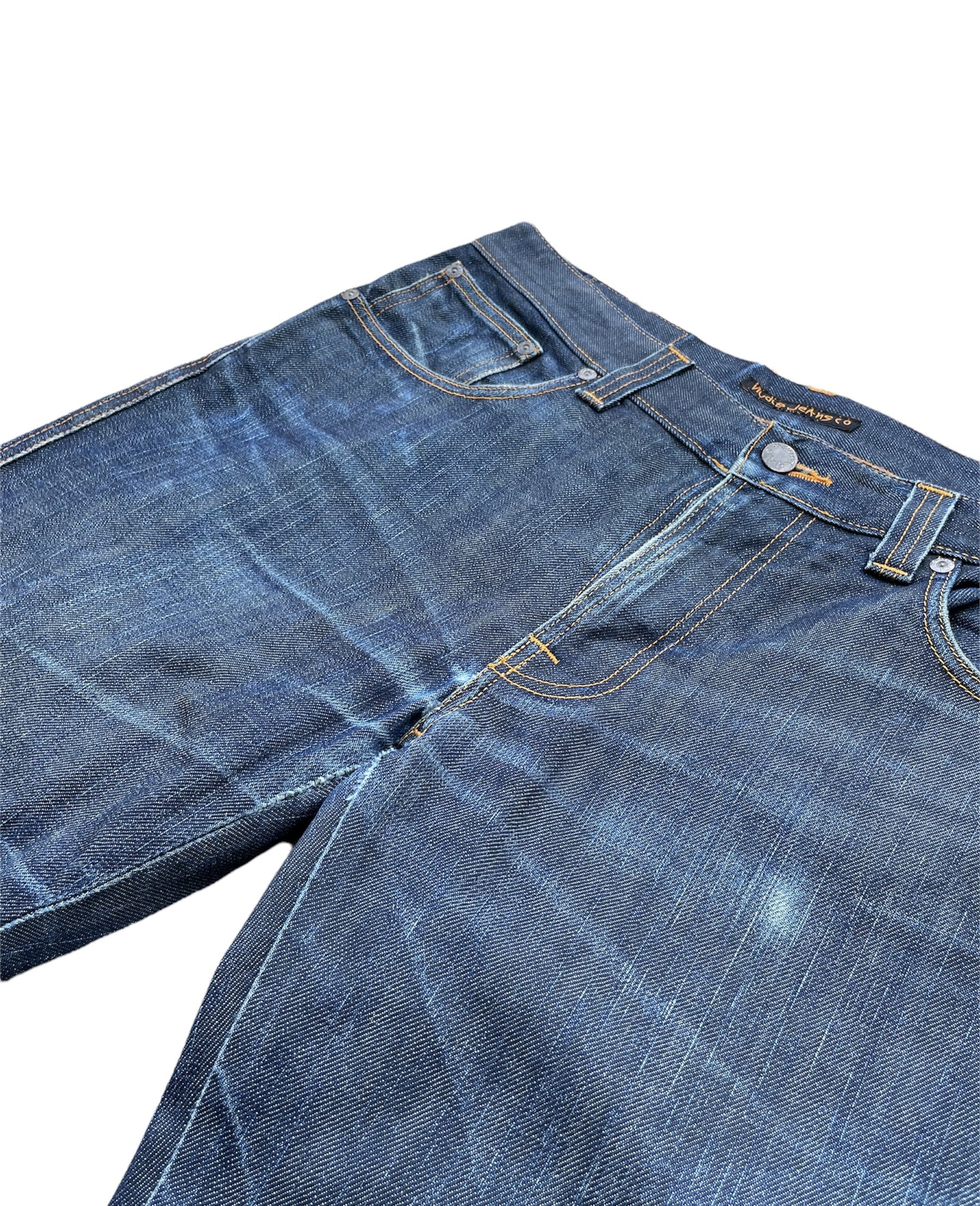 Vintage Nudie Slim Jim Dry Japan Denim