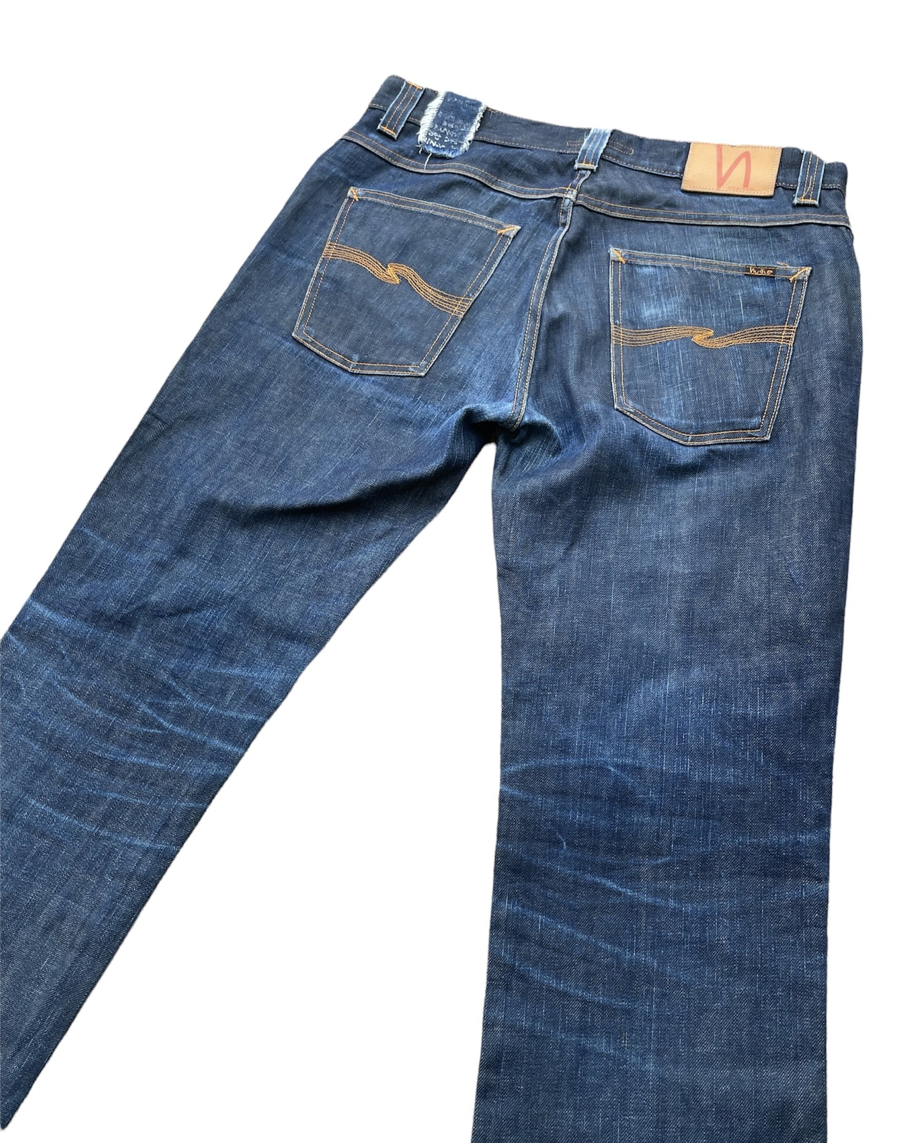 Vintage Nudie Slim Jim Dry Japan Denim