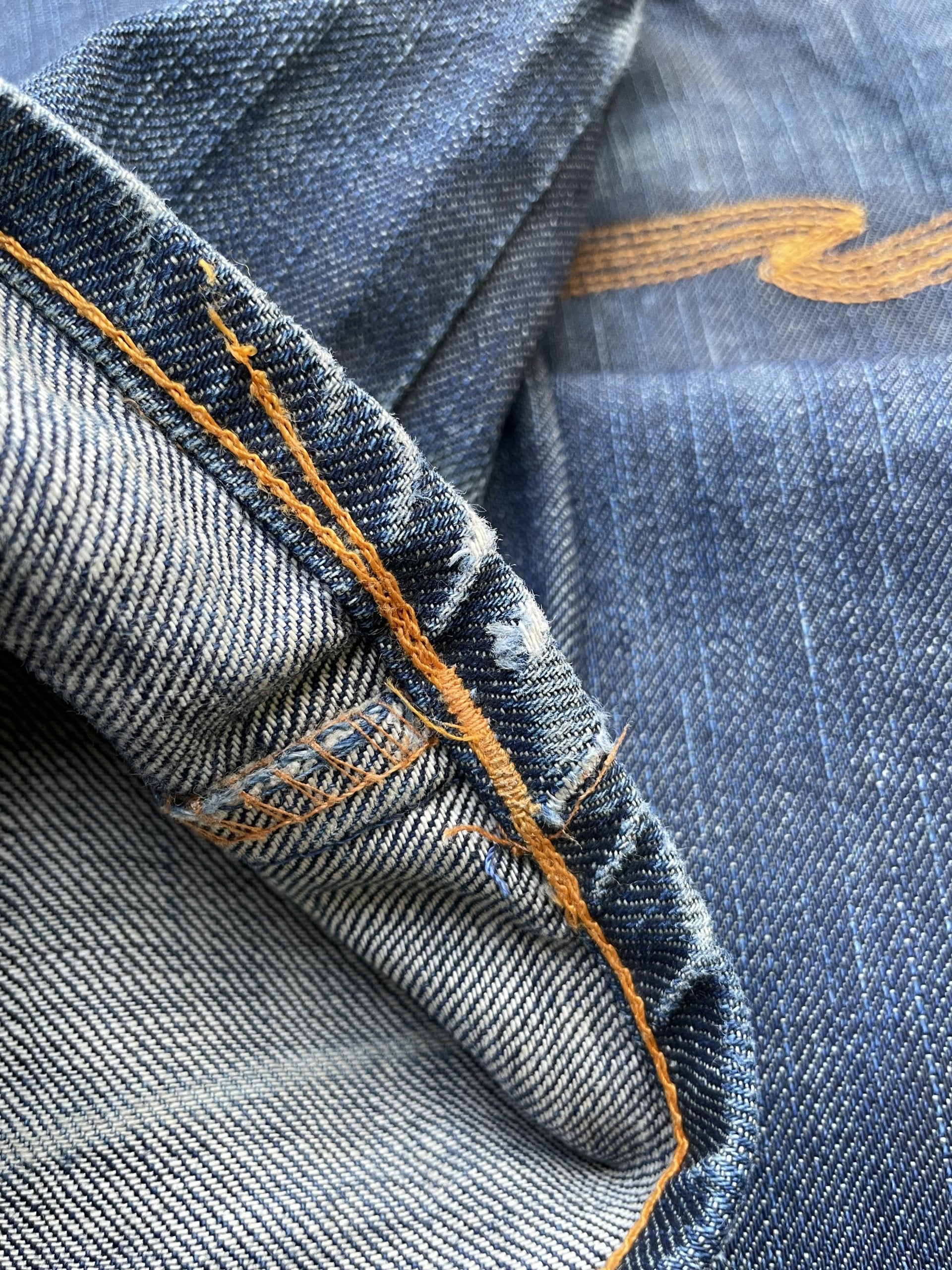 Vintage Nudie Slim Jim Dry Japan Denim