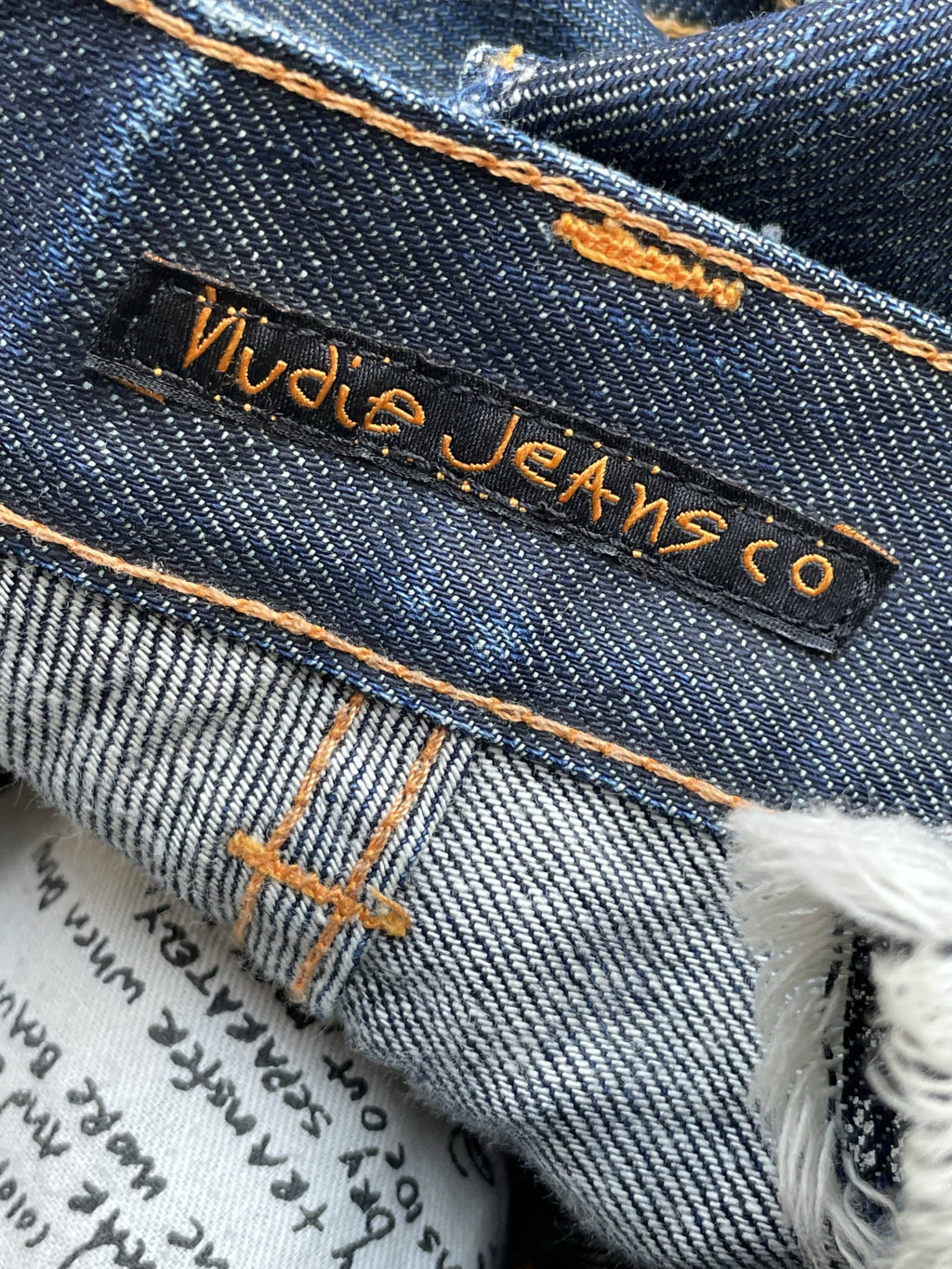 Vintage Nudie Slim Jim Dry Japan Denim