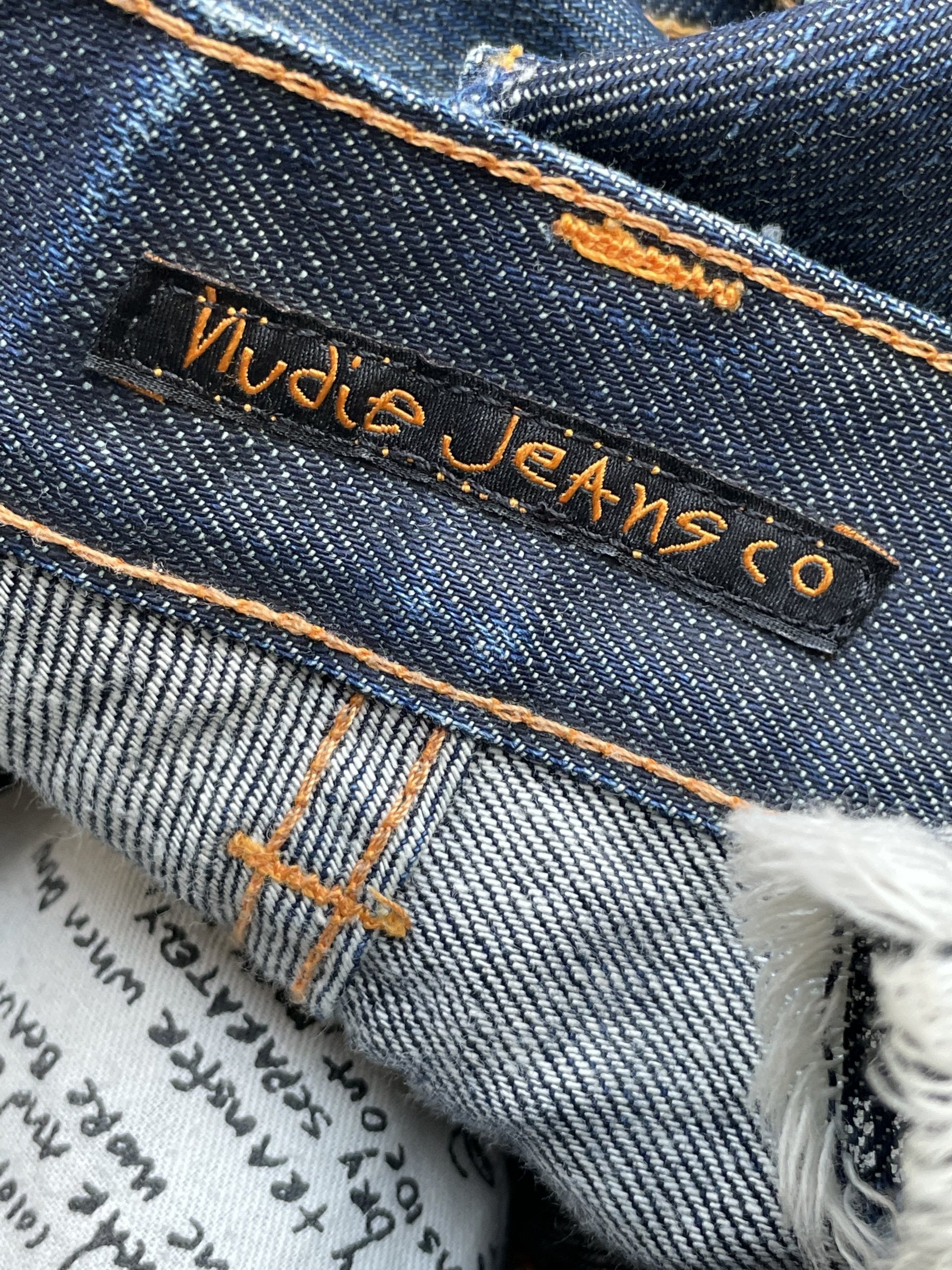 Vintage Nudie Slim Jim Dry Japan Denim