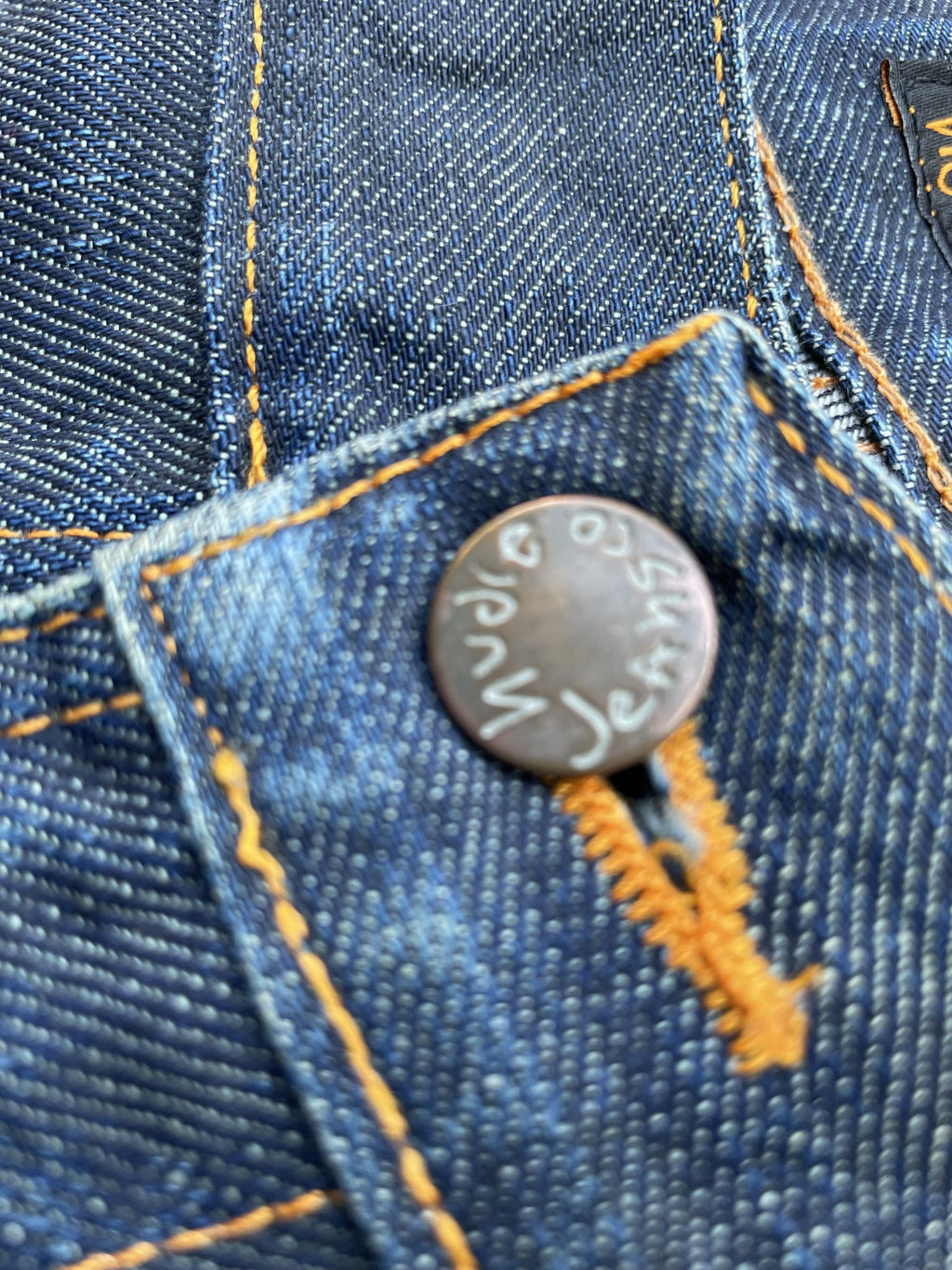 Vintage Nudie Slim Jim Dry Japan Denim