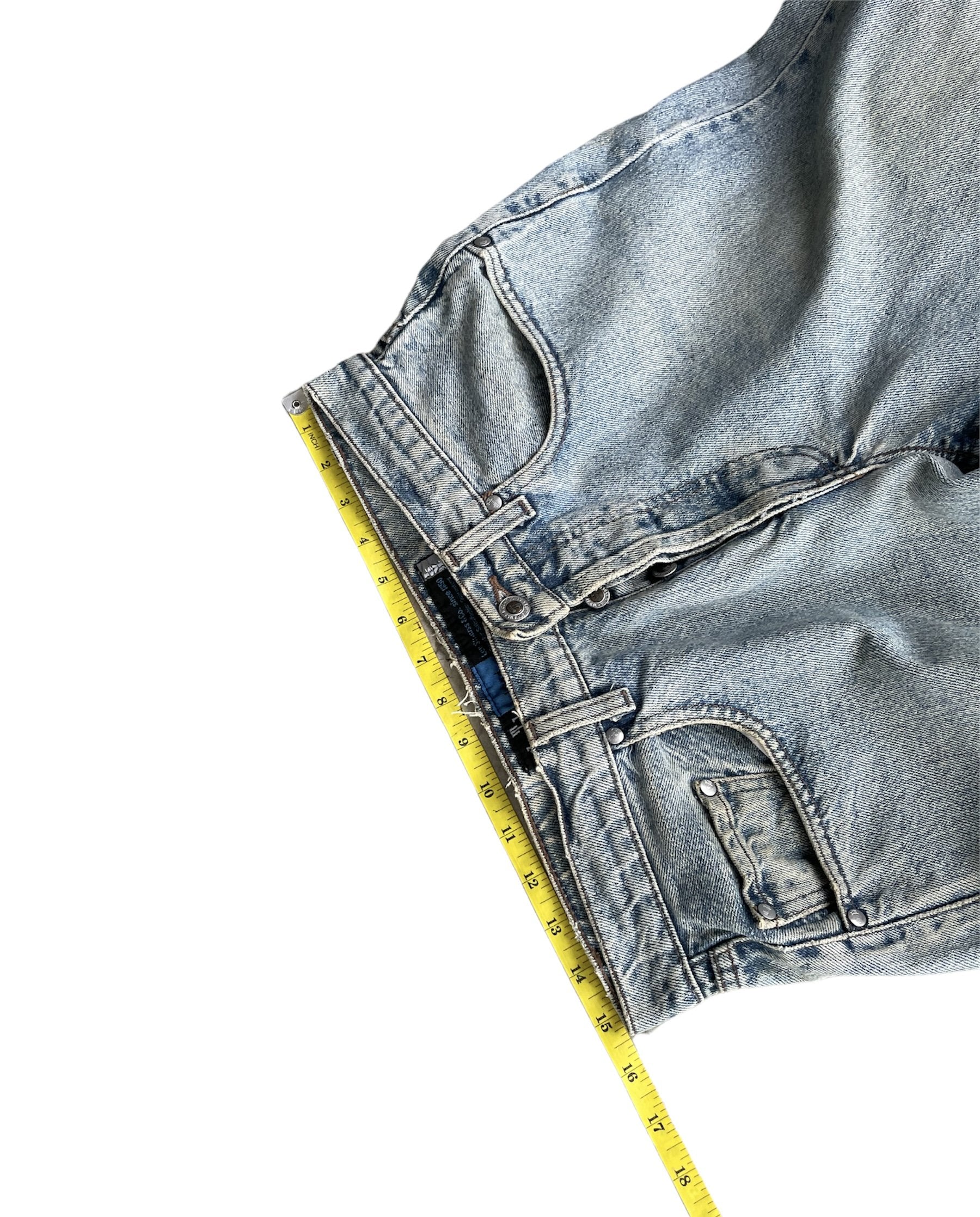 Vintage Levis Silver Tab 1993 Aging Faded Wash
