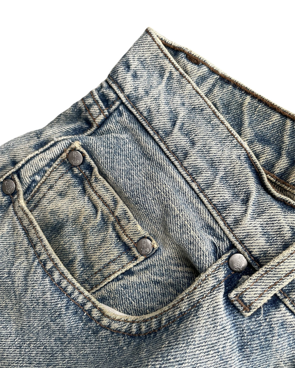 Vintage Levis Silver Tab 1993 Aging Faded Wash
