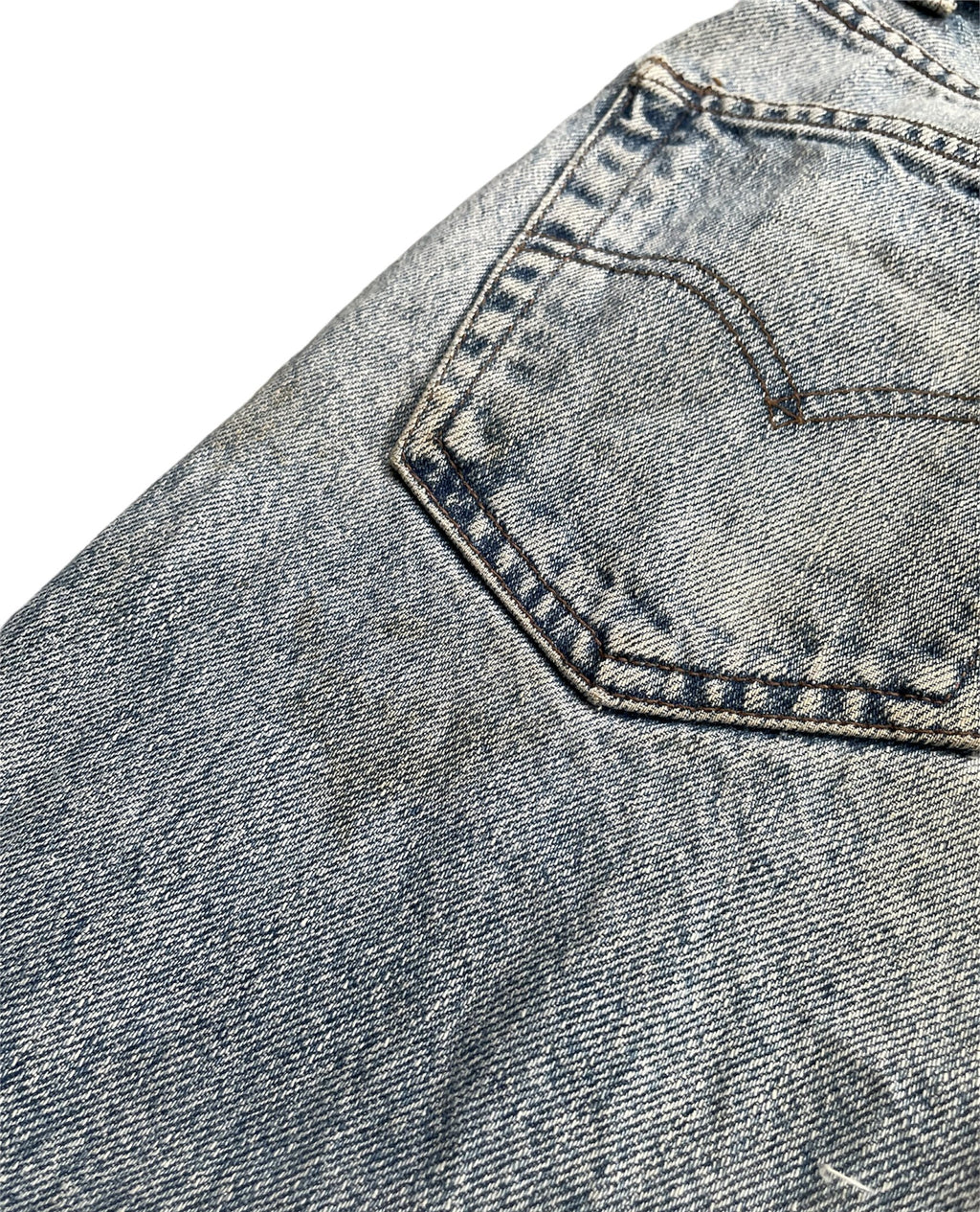 Vintage Levis Silver Tab 1993 Aging Faded Wash