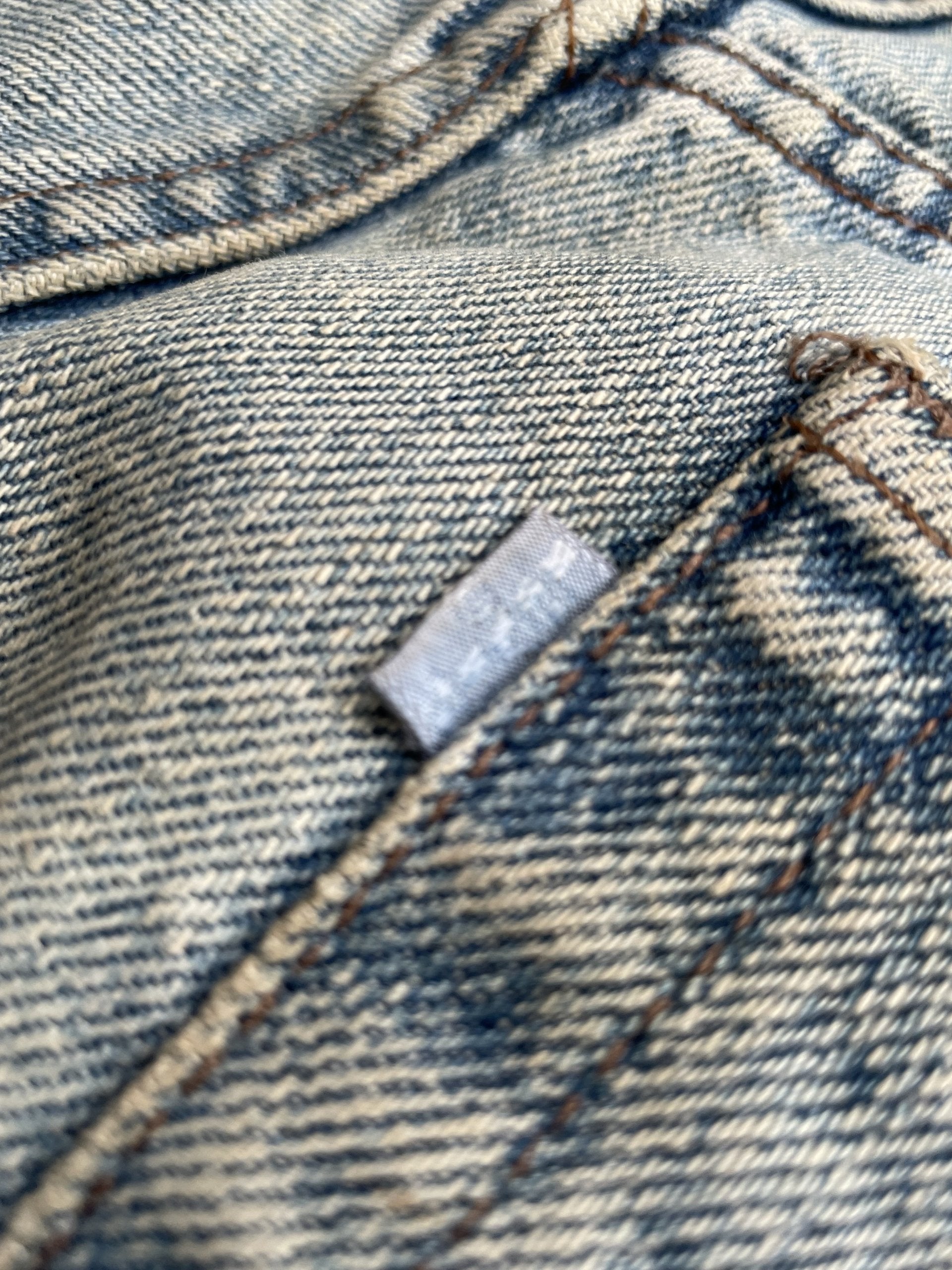 Vintage Levis Silver Tab 1993 Aging Faded Wash