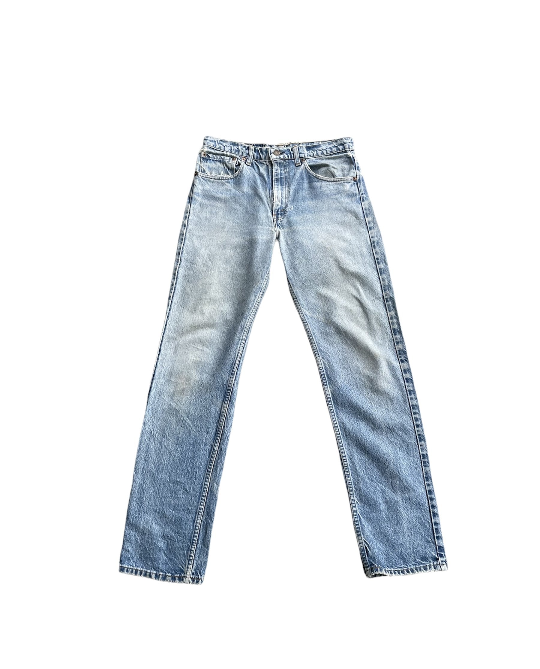 Vintage Levis 505 e 1991 Usa Aging Faded Distressed