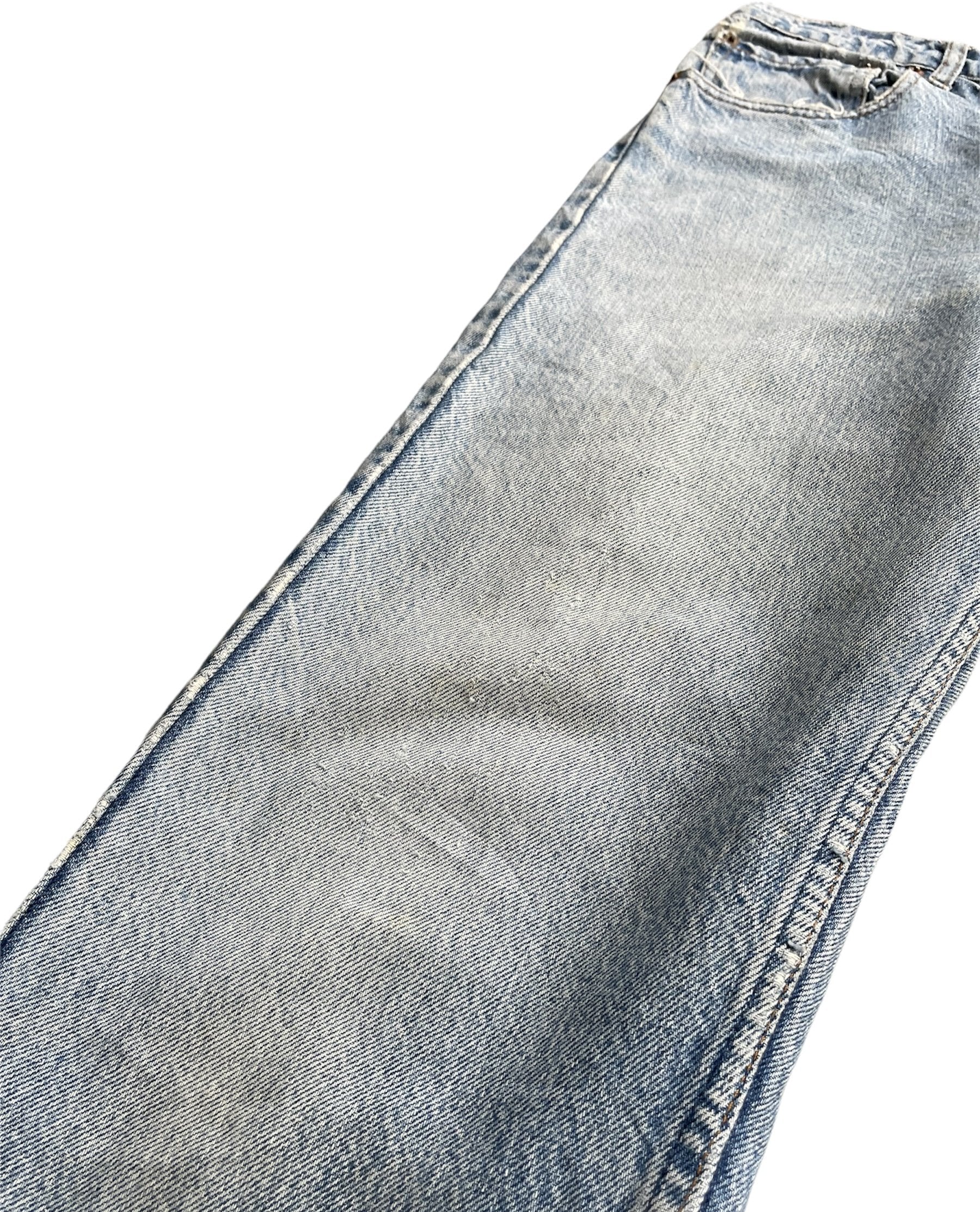 Vintage Levis 505 e 1991 Usa Aging Faded Distressed