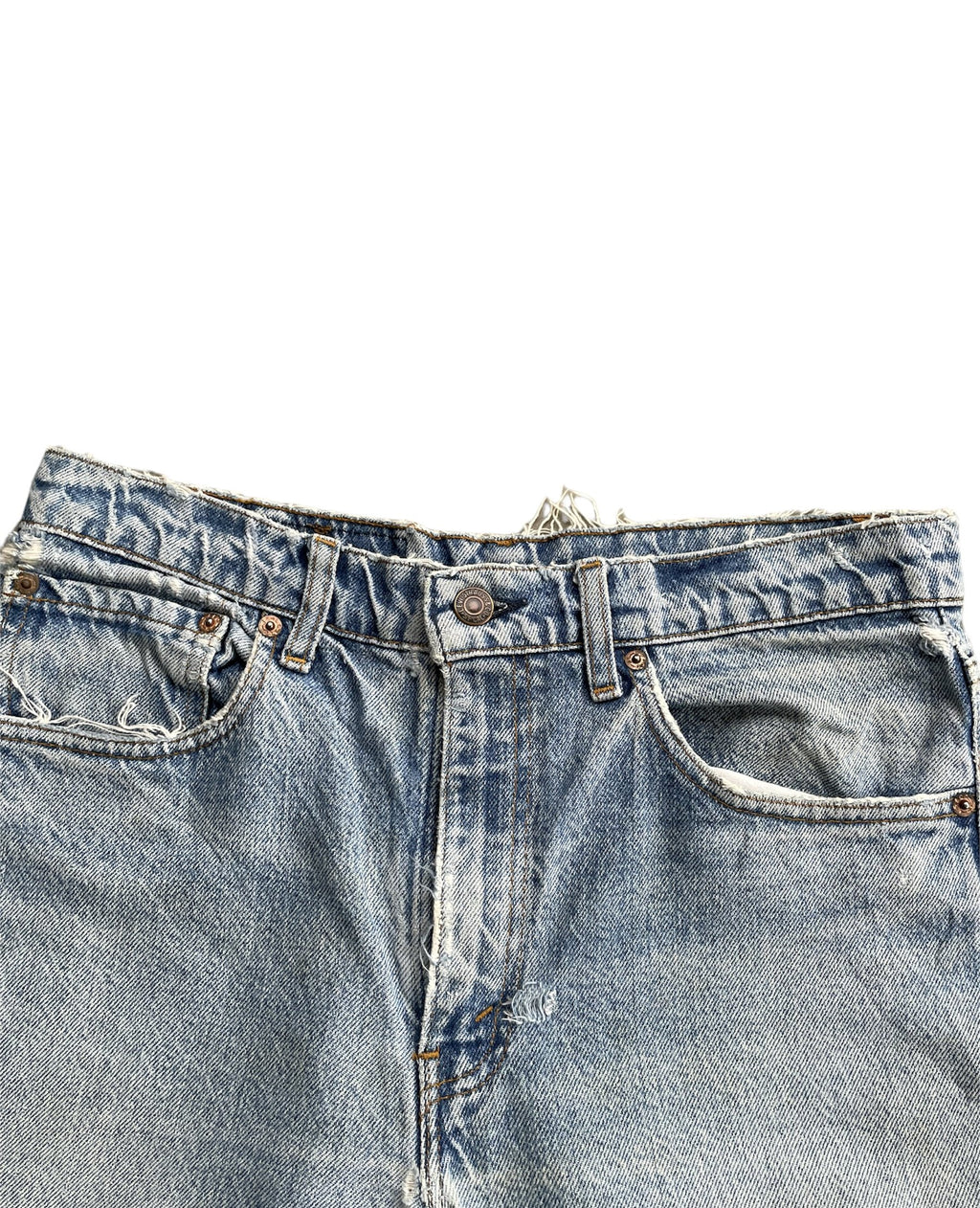 Vintage Levis 505 e 1991 Usa Aging Faded Distressed