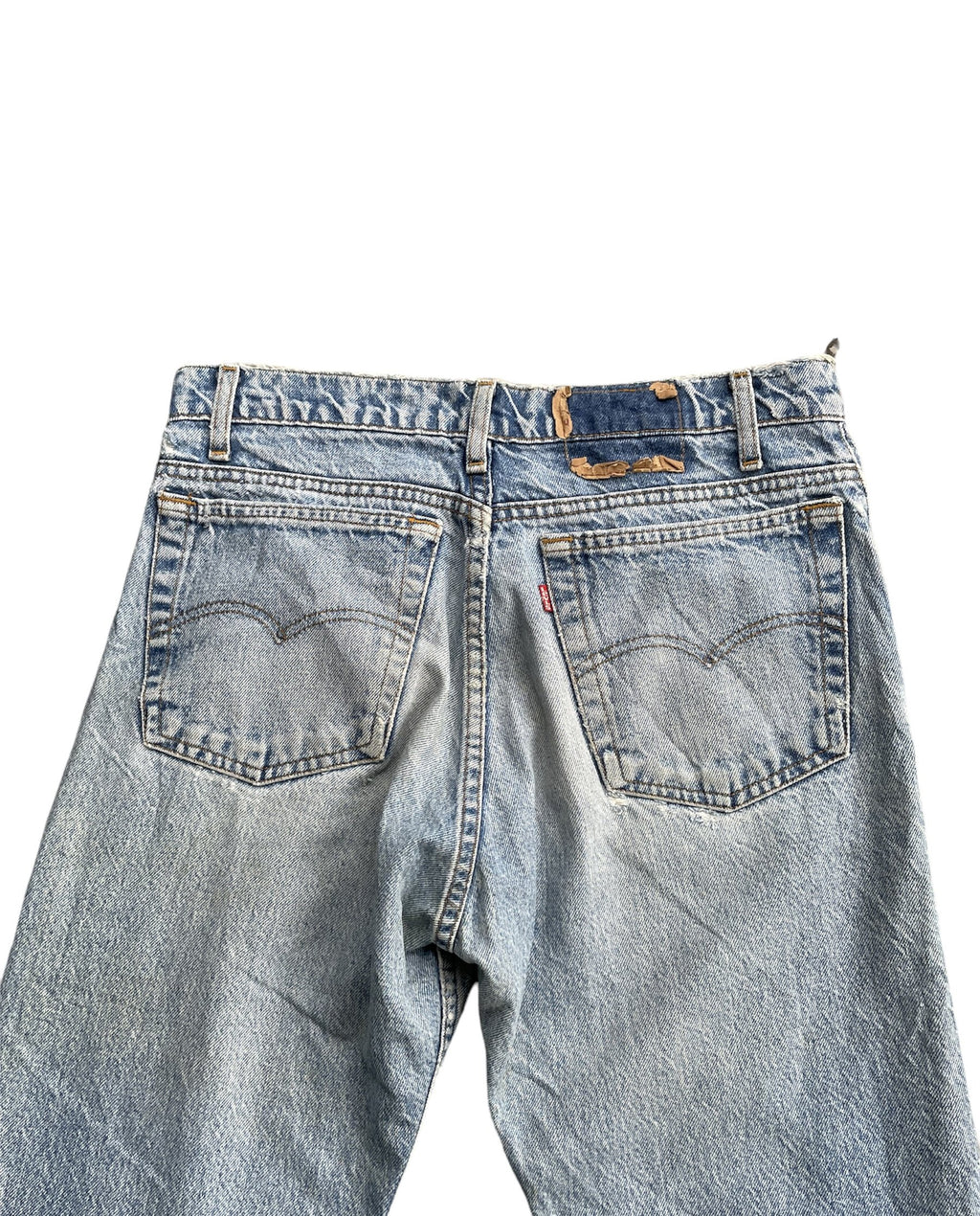Vintage Levis 505 e 1991 Usa Aging Faded Distressed