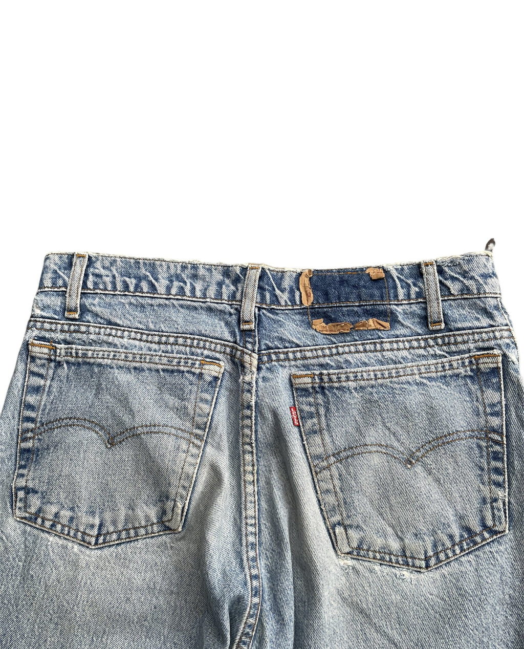 Vintage Levis 505 e 1991 Usa Aging Faded Distressed