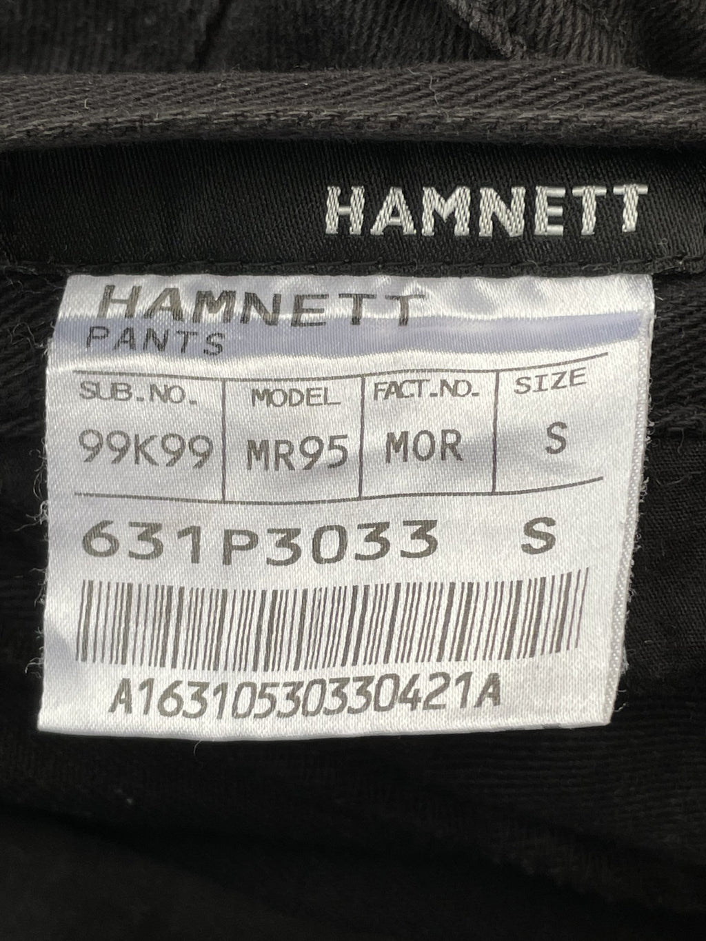 Hamnett Black Denim