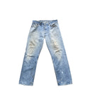 Vintage 1988 Levis 501 e Usa Aging Faded Distressed