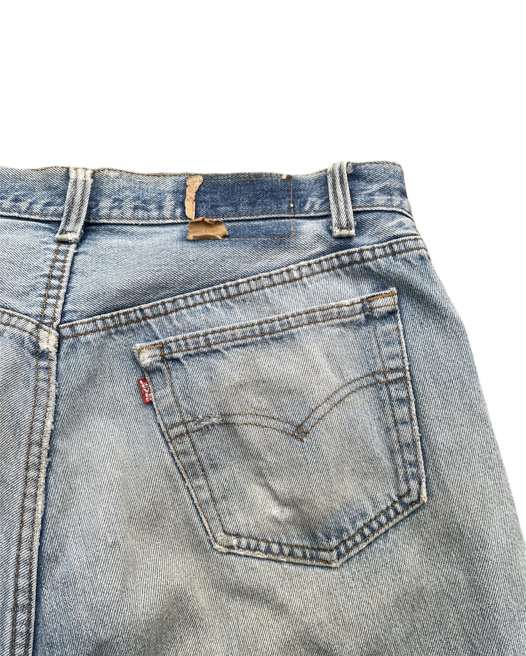 Vintage 1988 Levis 501 e Usa Aging Faded Distressed