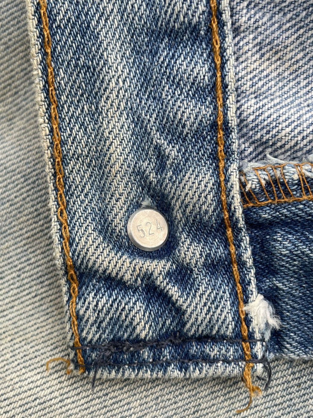 Vintage 1988 Levis 501 e Usa Aging Faded Distressed